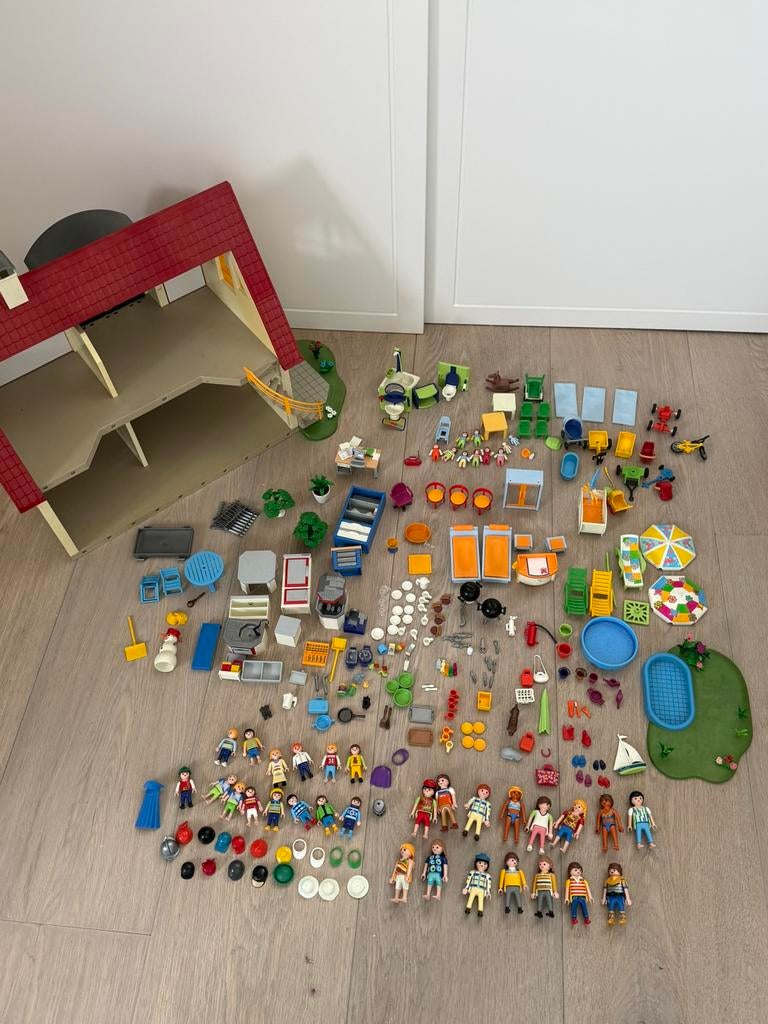 Playmobil woonhuis / groot poppenhuis –, Ophalen of Verzenden, Zo goed als nieuw, Jongen of Meisje