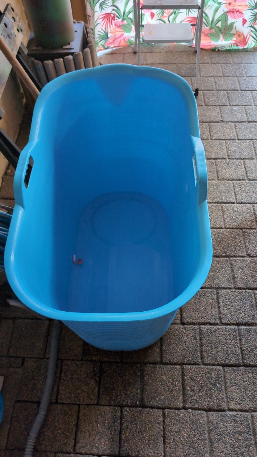 Bath tub, Ophalen of Verzenden, Gebruikt, Kunststof, Met handgreep
