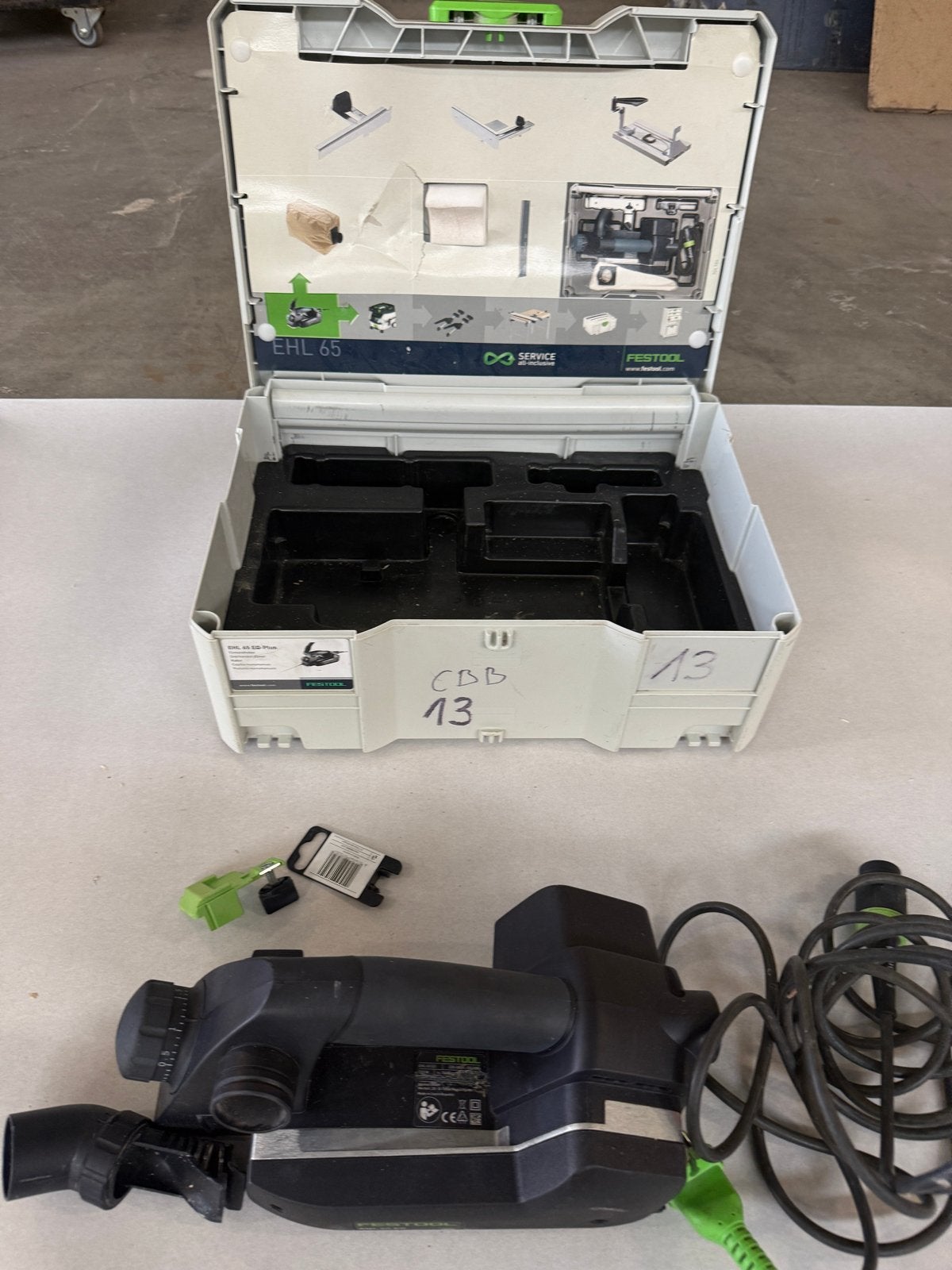 Festool EHL 65 EQ-Plus Eenhandshobel, Ophalen, Gebruikt, Overige typen, Festool