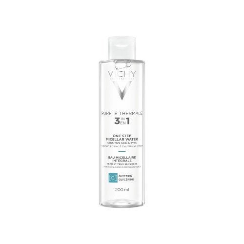 Vichy Pureté Thermale Micellair Gevoelige Huid 200ml, Verzenden, Nieuw, Gehele gezicht, Reiniging