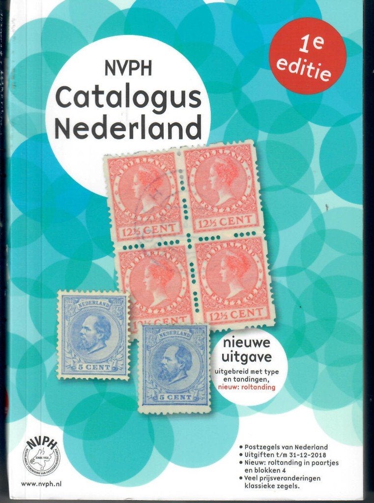 NVPH Catalogus Nederland 1e editie 2018, Postzegels en Munten, Postzegels | Toebehoren, Ophalen of Verzenden, Catalogus