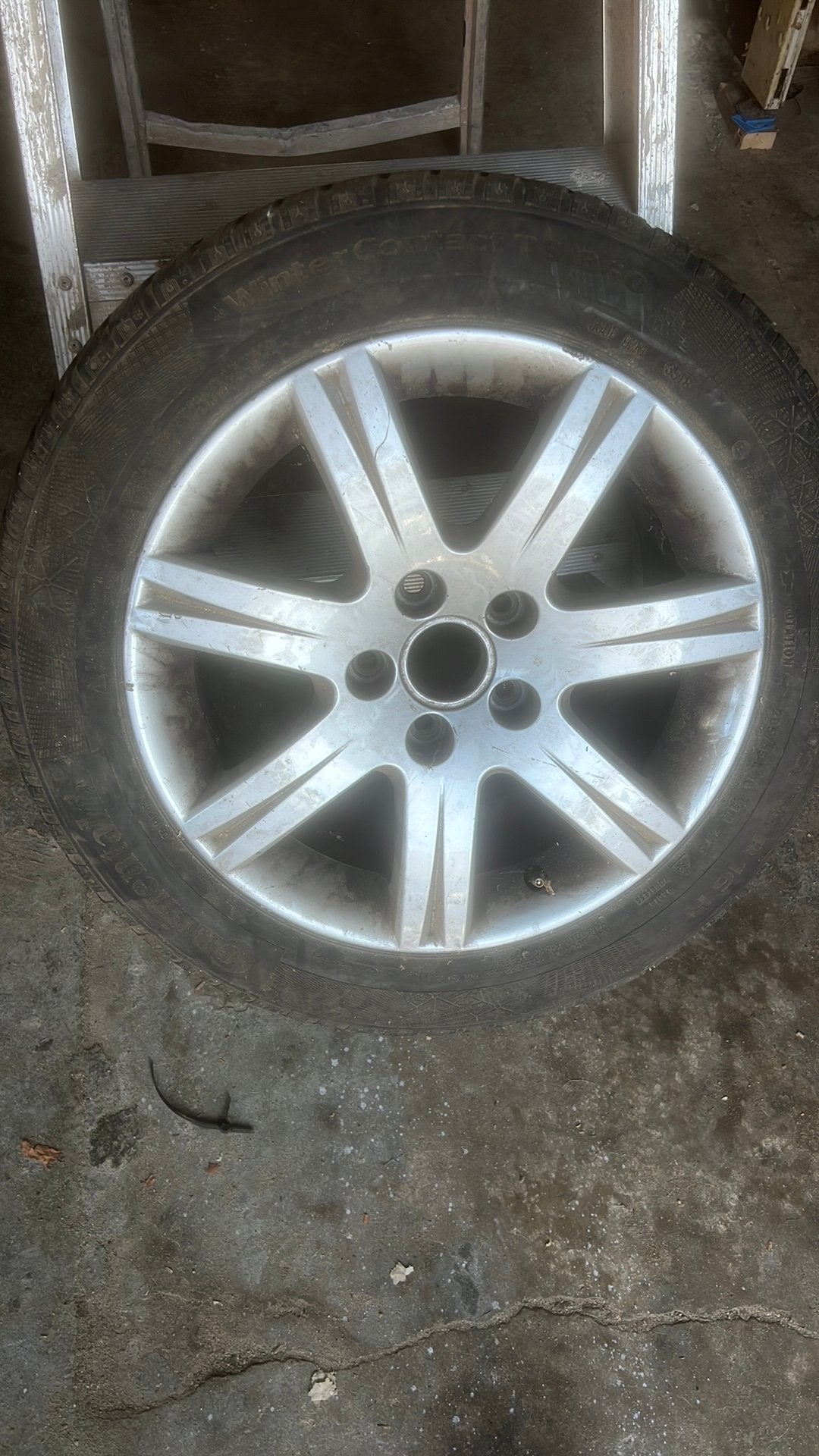 Reserveband met velg audi a4