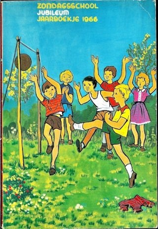 Zondagsschool jaarboekje 1966, serie B, Boeken, Godsdienst en Theologie, Ophalen of Verzenden, Gelezen, Christendom | Protestants