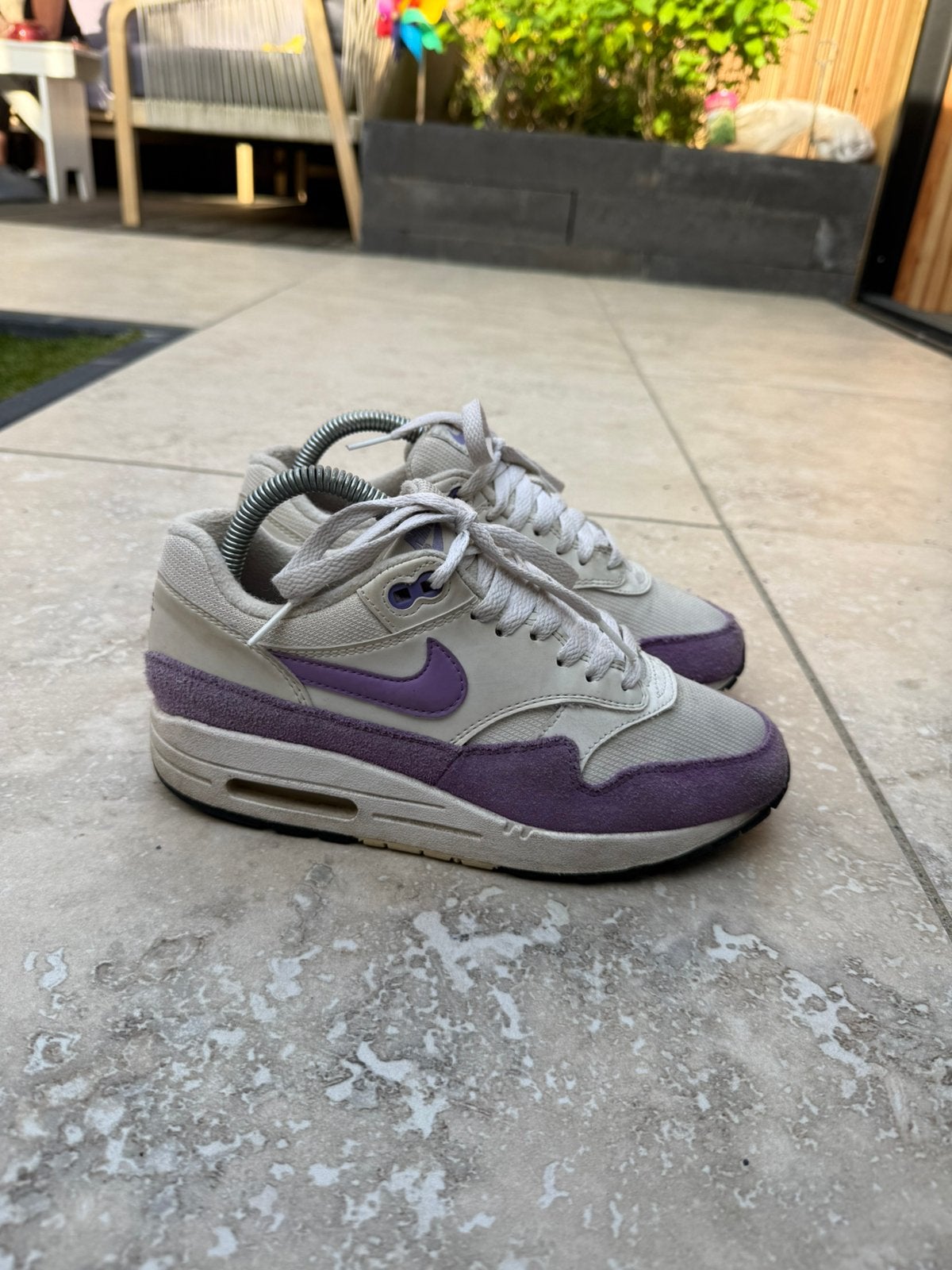 Nike air max 1 atomic violet 38, Ophalen of Verzenden, Zo goed als nieuw, Sneakers of Gympen