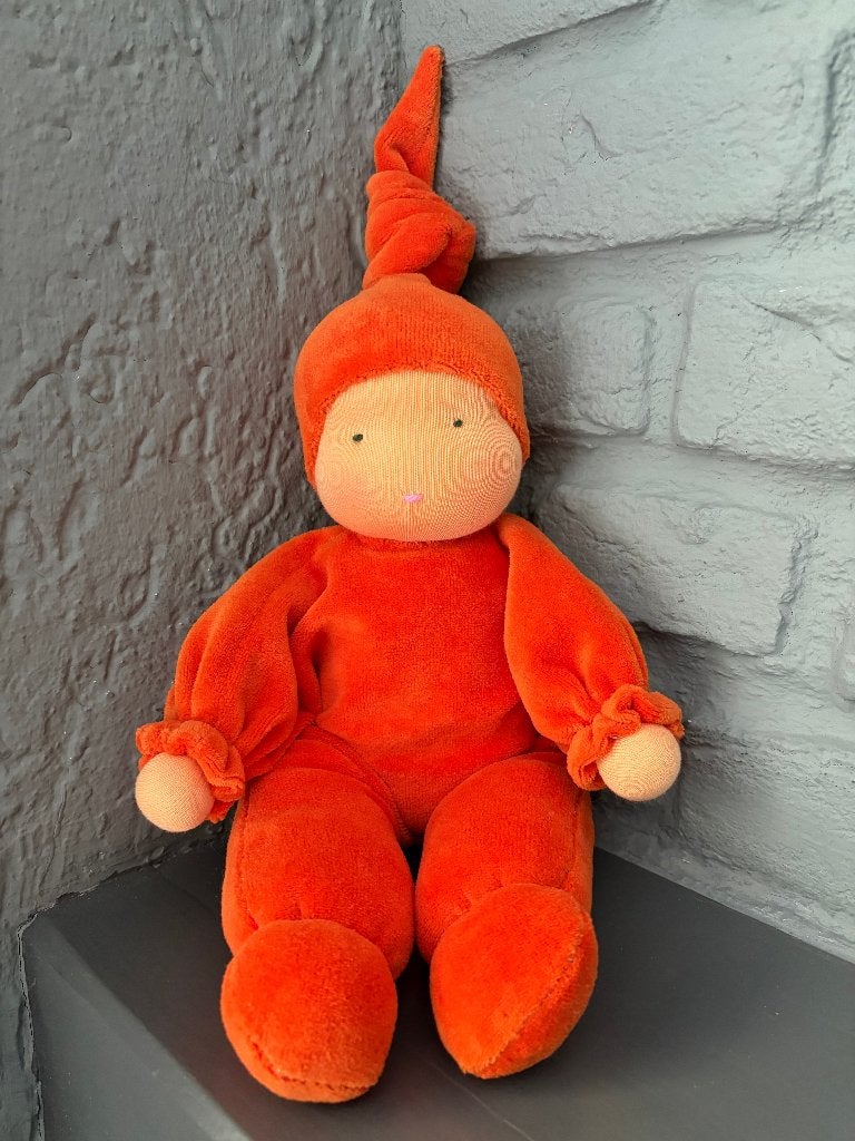 Zonnekind Knuffelpop 9 / 30cm / Antroposofische pop, Verzenden, Nieuw, Overige typen