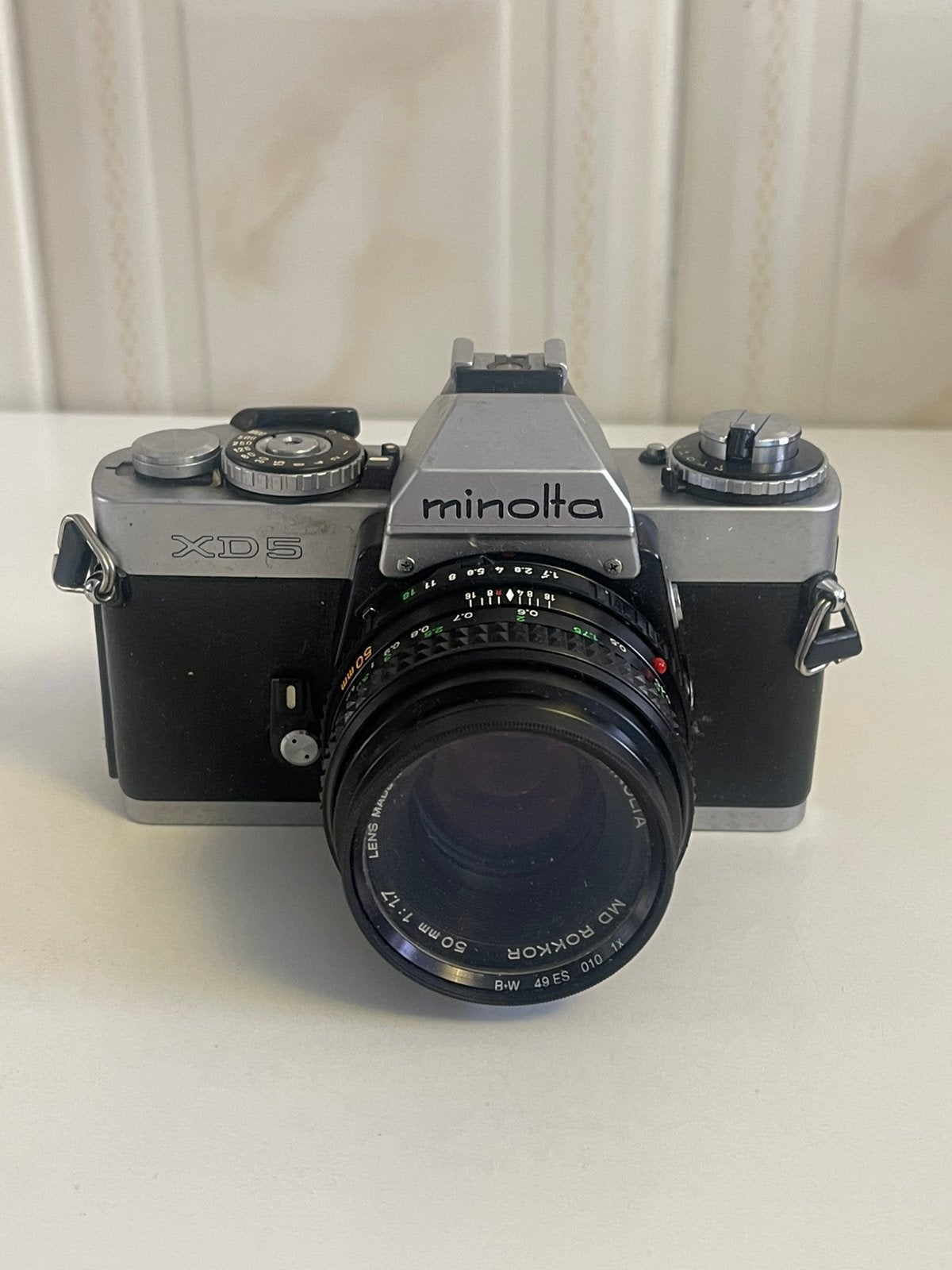 Minolta XD 5, Audio, Tv en Foto, Ophalen of Verzenden, Zo goed als nieuw, Spiegelreflex, Minolta