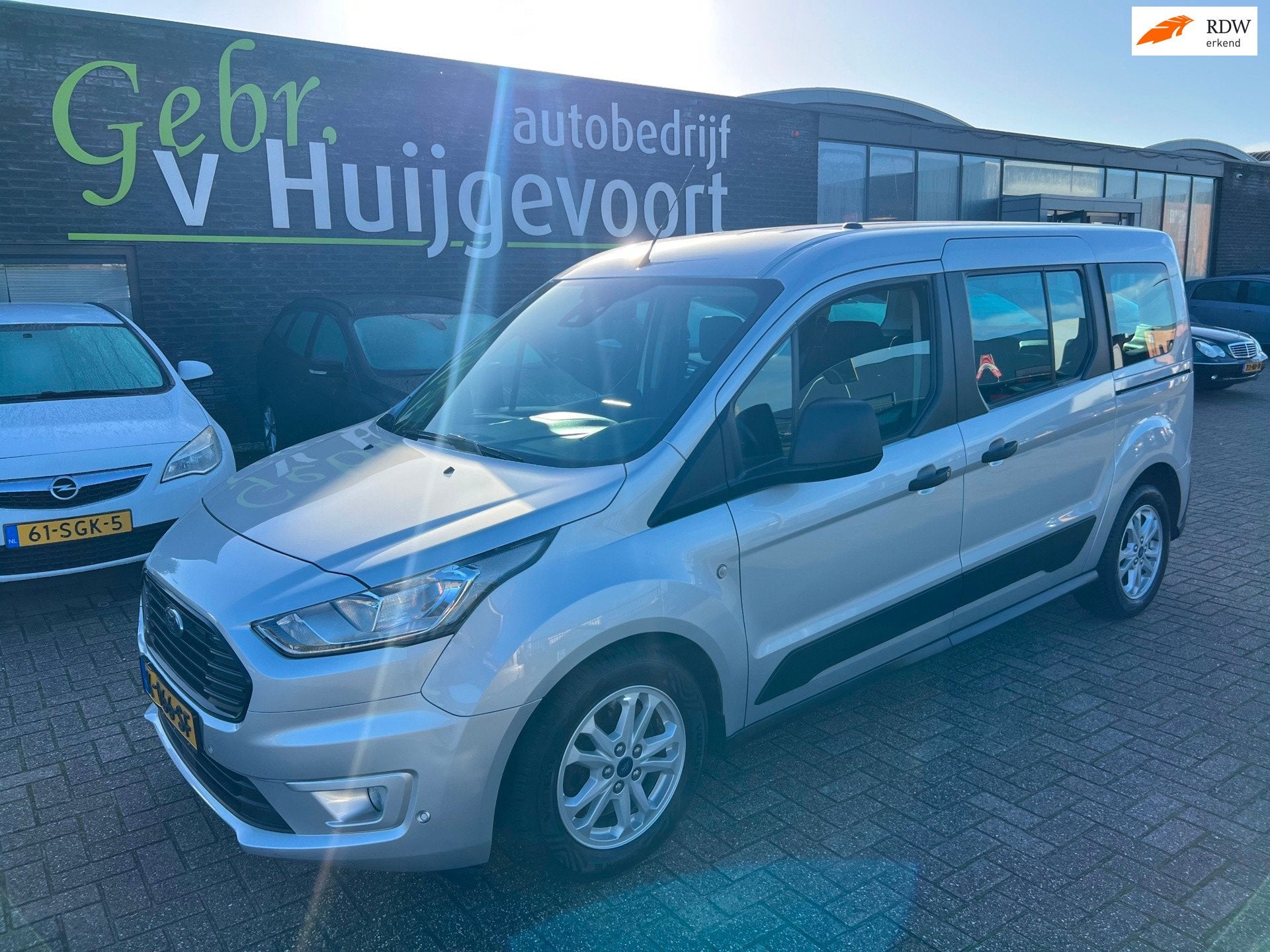 Ford TOURNEO CONNECT AUTOMAAT, Auto's, Stof, Gebruikt, Euro 6, Diesel