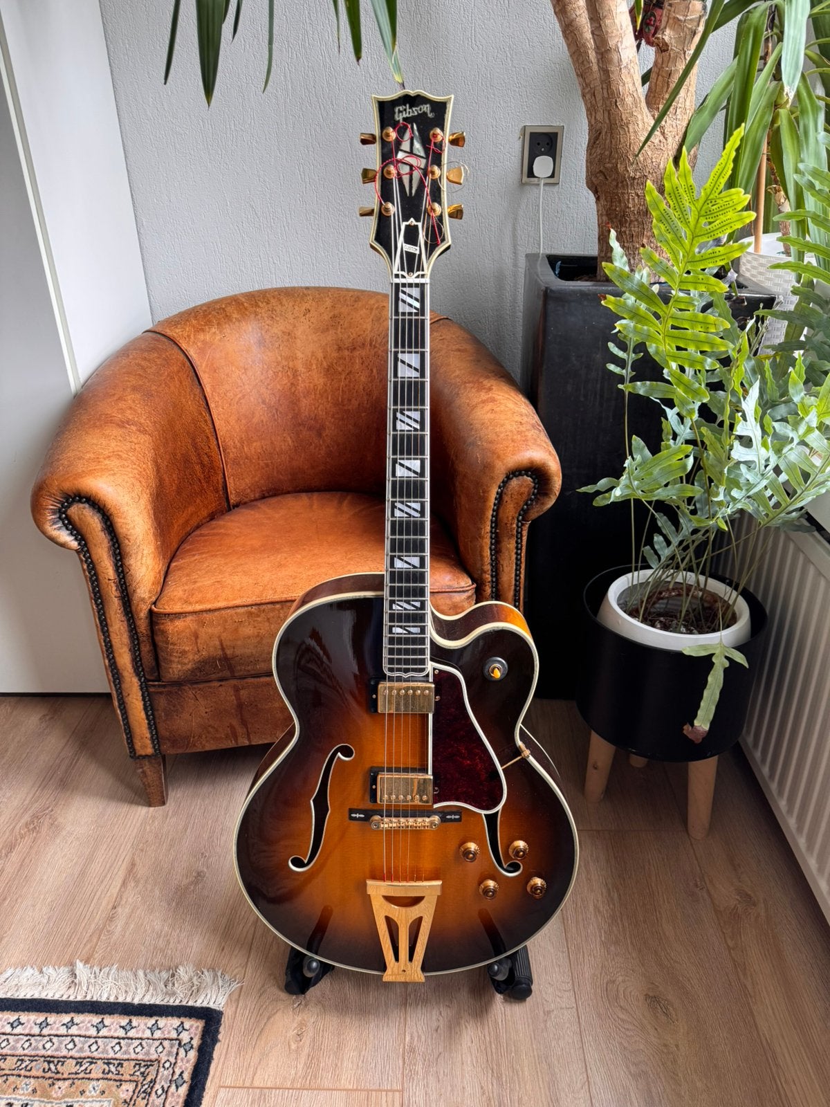 Gibson Super 400 1997 Sunburst - Archtop, Ophalen of Verzenden, Gebruikt, Hollow body, Gibson
