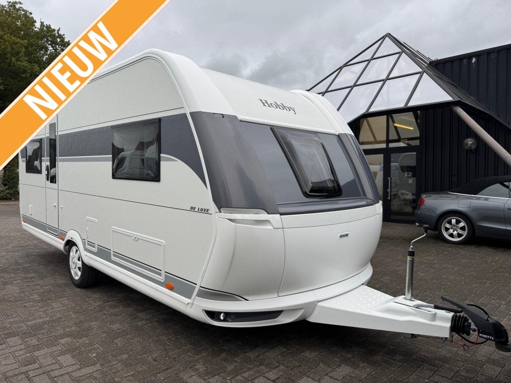 Hobby De Luxe 540 UL | Asverzwaring en rolbed, Schokbreker, Rondzit, Hobby, Overige typen