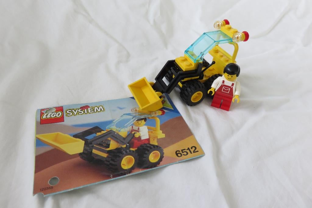 Lego classic town, set 6512 landscape loader, Compleet, Lego, Ophalen of Verzenden, Complete set