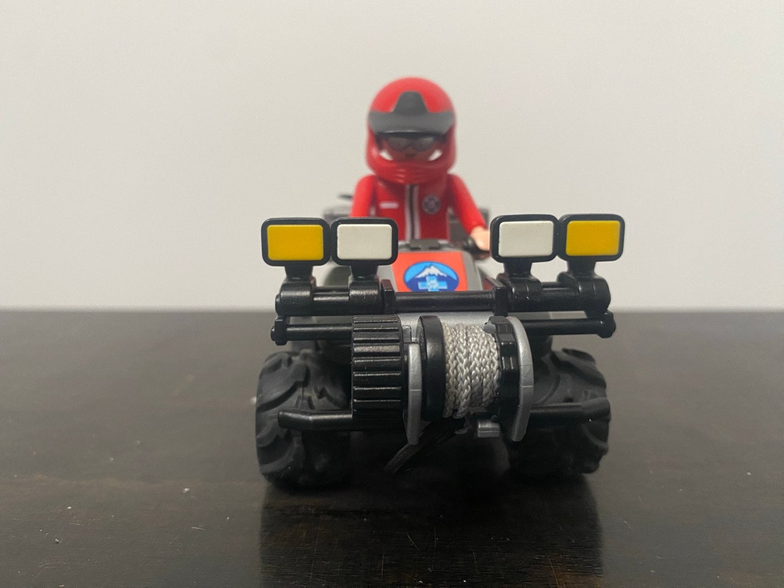 Playmobil City Action Quad met figuur en accessoires, Gebruikt, Complete set, Voertuig, Ophalen of Verzenden