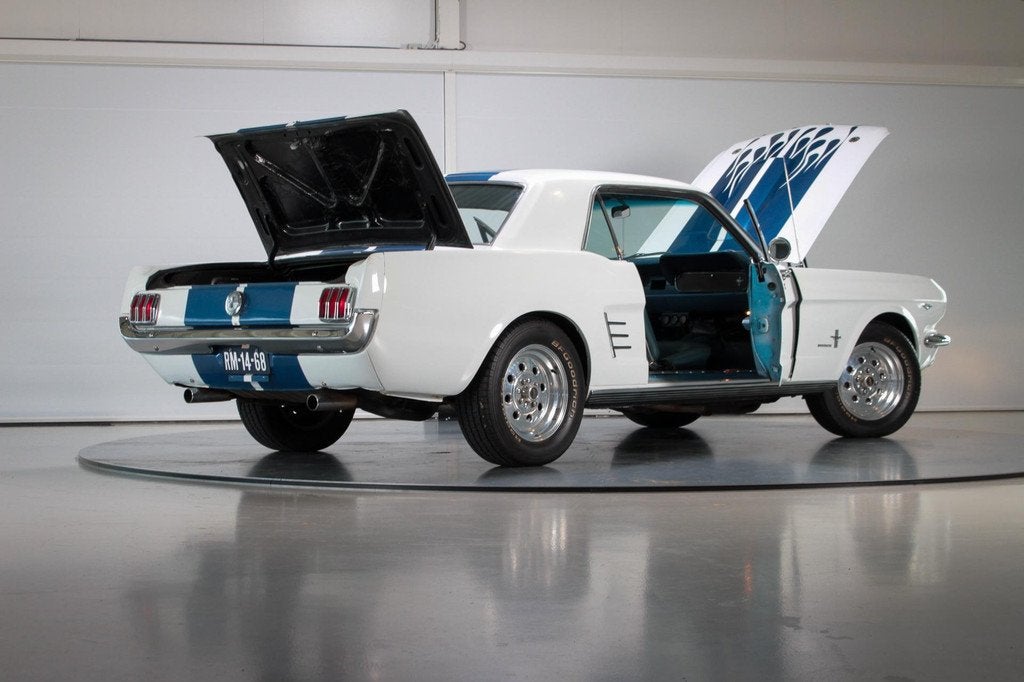 Ford Mustang Coupe 289 V8, Auto's, Ford, Automaat, Achterwielaandrijving, Gebruikt, Wit