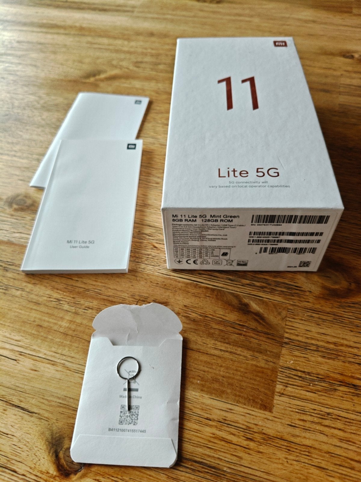 Xiaomi Mi 11 Lite 5G Mint Green 6GB RAM 128GB ROM, Telecommunicatie, Mobiele telefoons | Overige merken, Ophalen of Verzenden