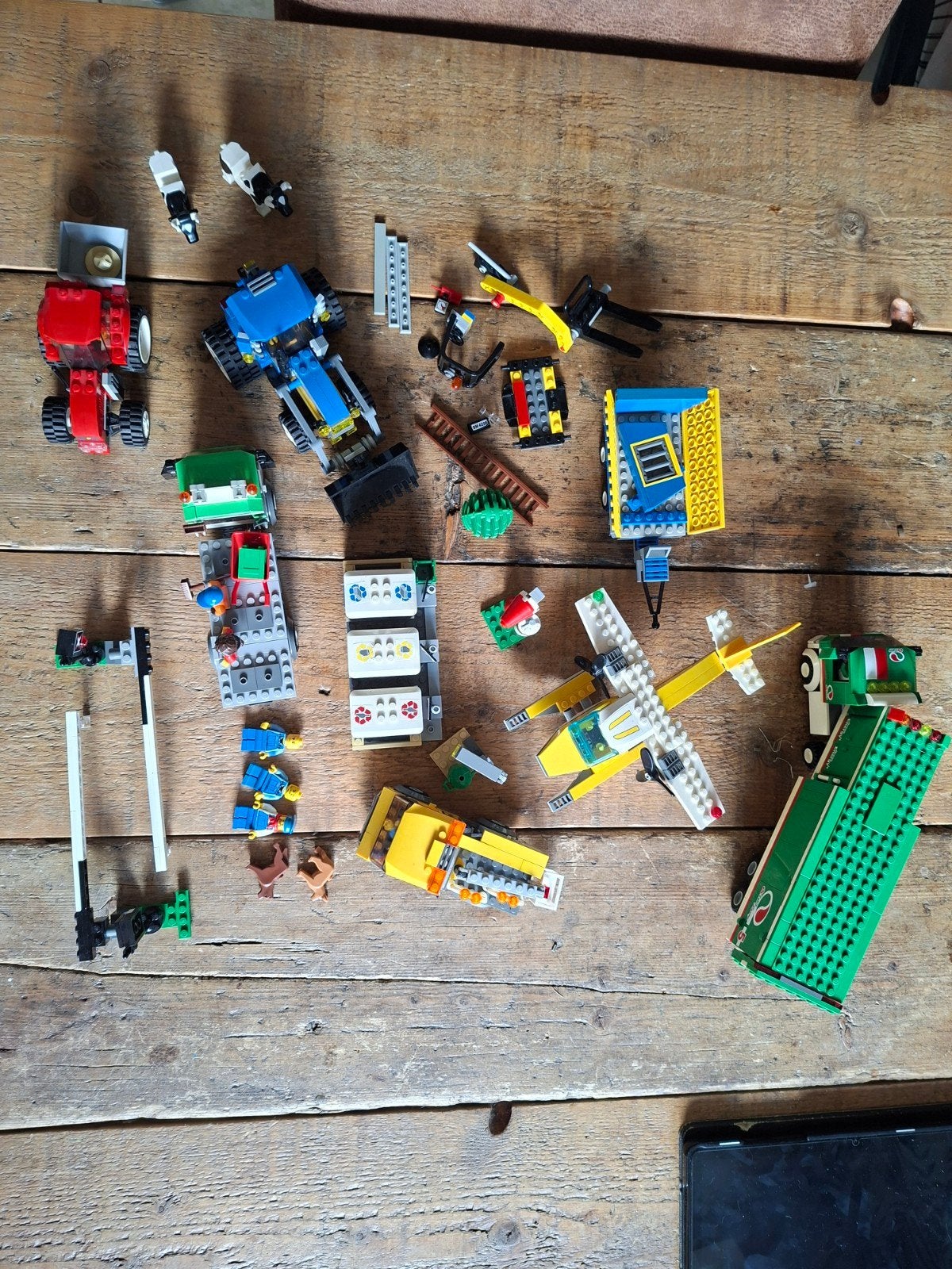 lego voertuigen, Ophalen of Verzenden, Zo goed als nieuw, Inclusief minifiguren, Lego
