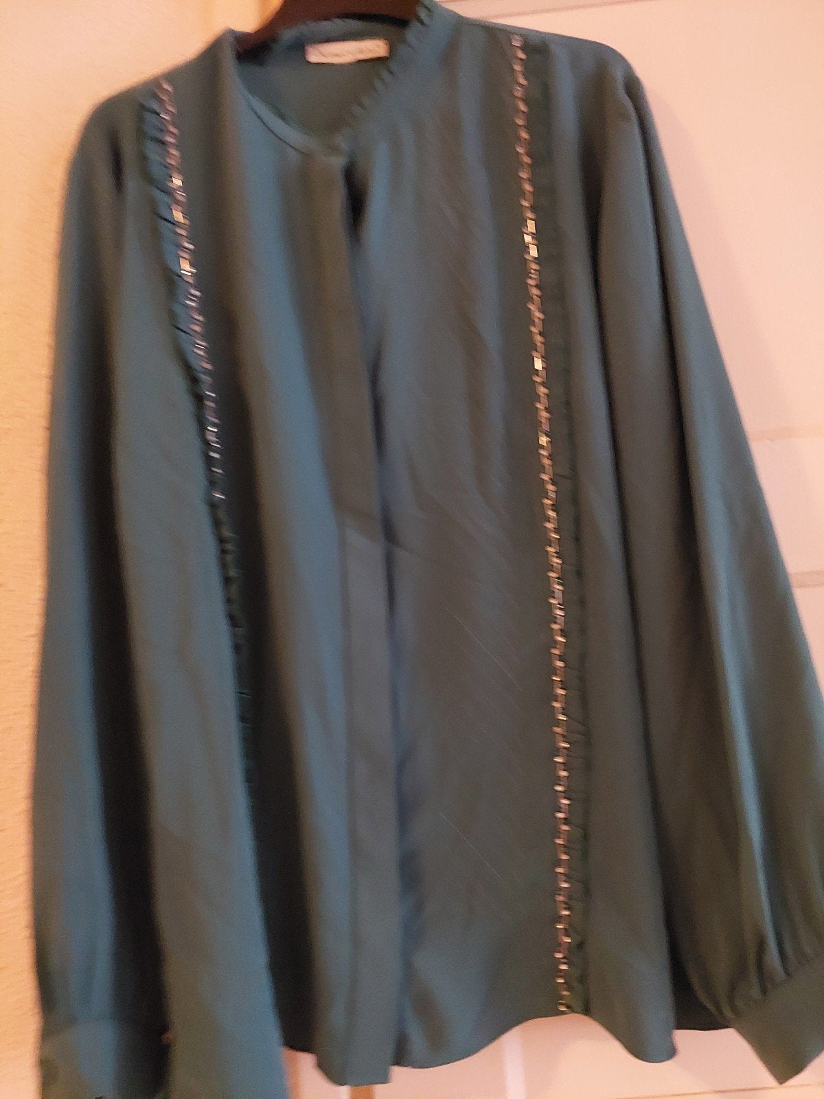blouse maat 52, Ophalen of Verzenden, Nieuw, Maat 46/48 (XL) of groter, Blauw