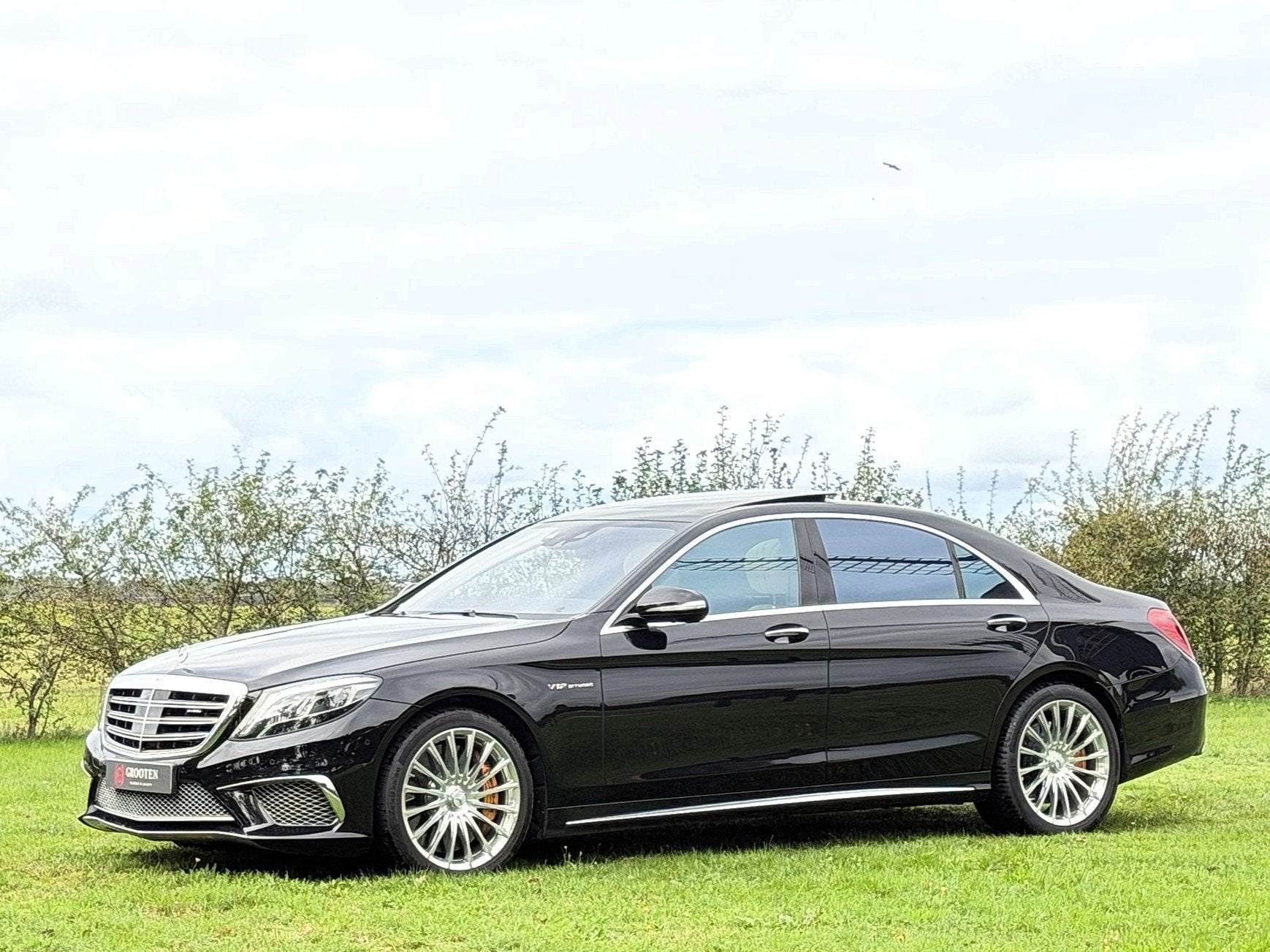 Mercedes-Benz S-Klasse S 65 AMG Lang - Keramisch - Koelkast, Auto's, Automaat, Dealer onderhouden, Achterwielaandrijving, Gebruikt