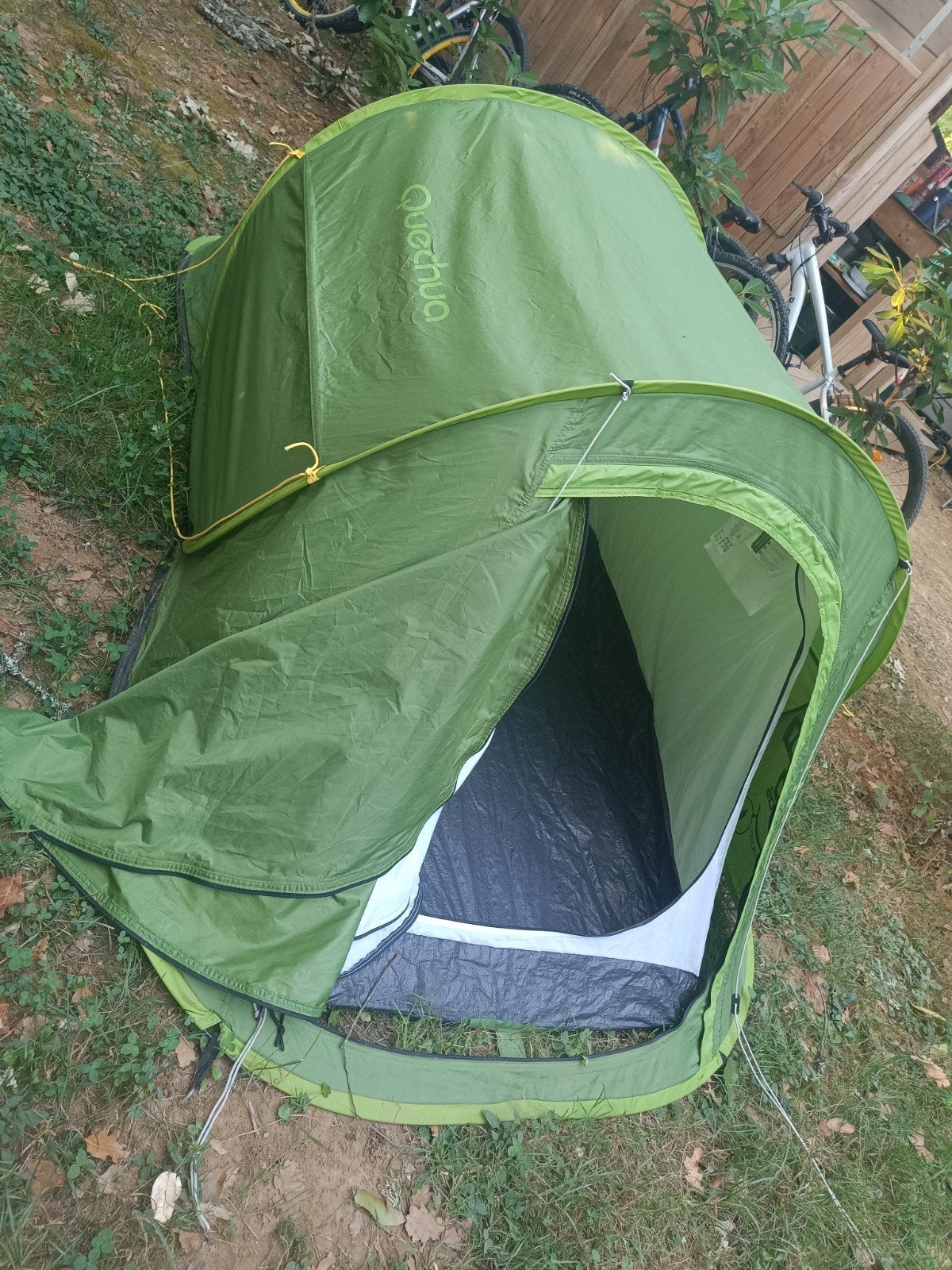Quechua 2 Seconds 1-persoons tent Decathlon, Ophalen, Gebruikt, Tot en met 2