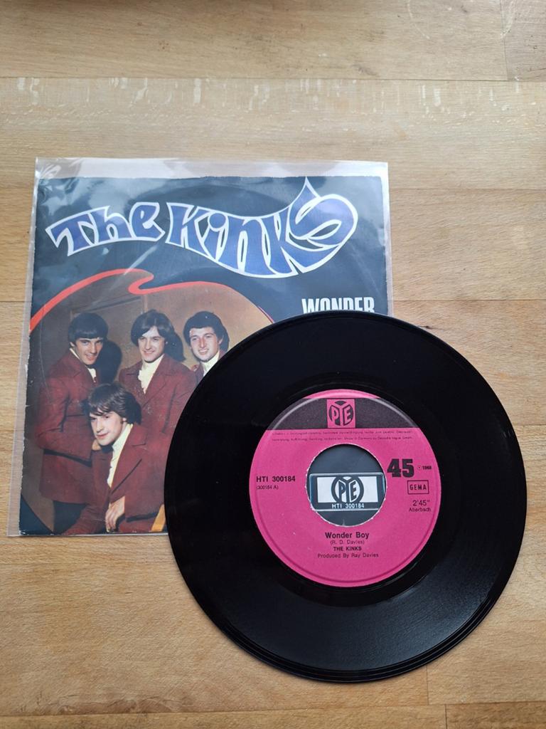 The Kinks - Wonder Boy / Pretty Polly (Single), Cd's en Dvd's, Vinyl Singles, Gebruikt, Fotohoes, Originele persing, Single, 1960 - 1969