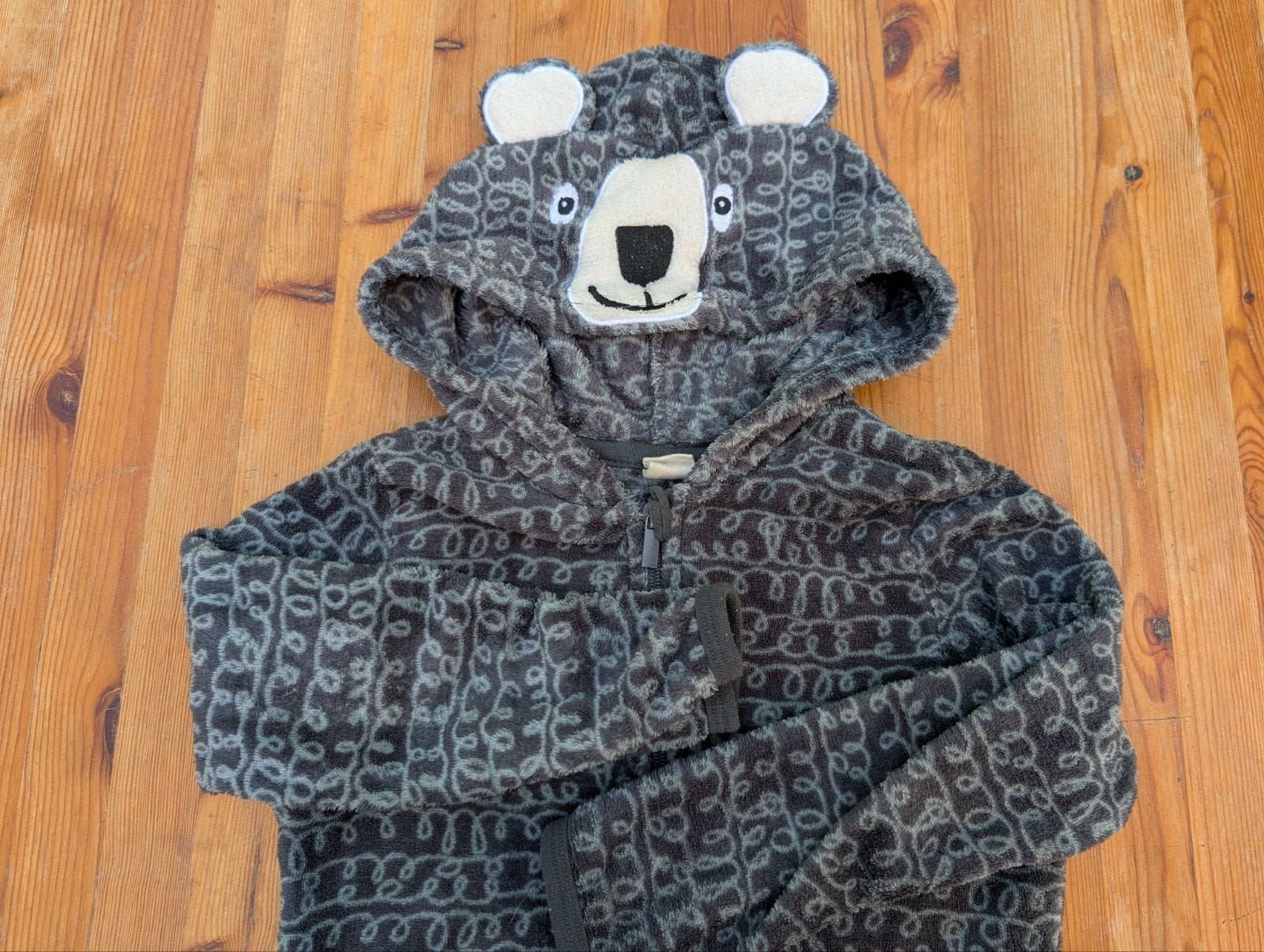 Leuke Onesie beer - Maat 110/116 van de Hema, Ophalen of Verzenden, Gebruikt, Night Wear, Jongen of Meisje