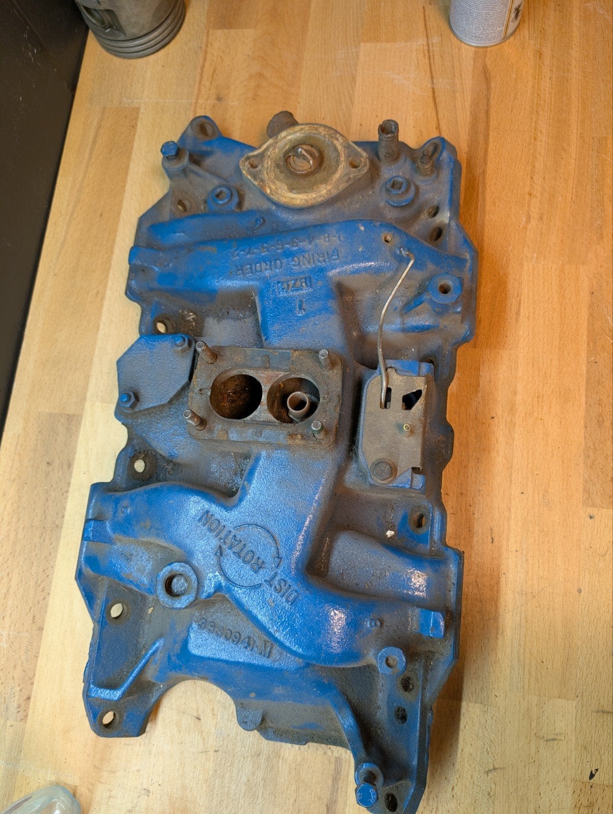 Inlaatspruitstuk 318 360 2 barrel mopar dodge Plymouth, Ophalen, Gebruikt, Chrysler
