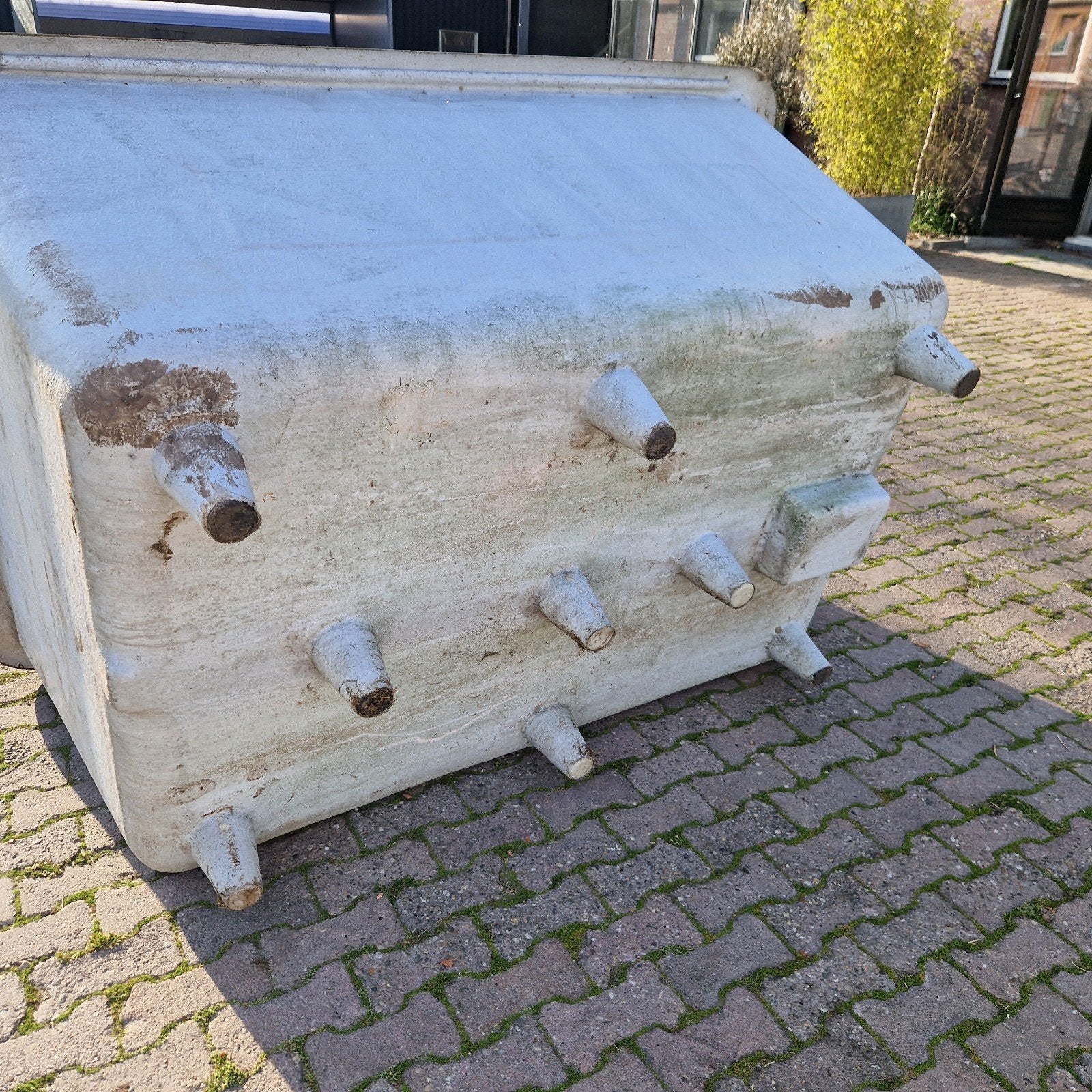 2 polyester bakken/ kweekbakken, Ophalen, Gebruikt, Kweekbak