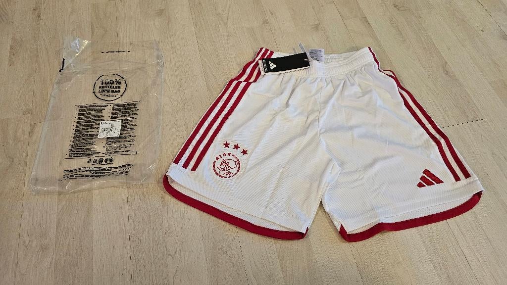 Ajax THUIS Short! Seizoen 23/24! Mt L! NIEUW!, Ophalen of Verzenden, Nieuw, Rood, Voetbal