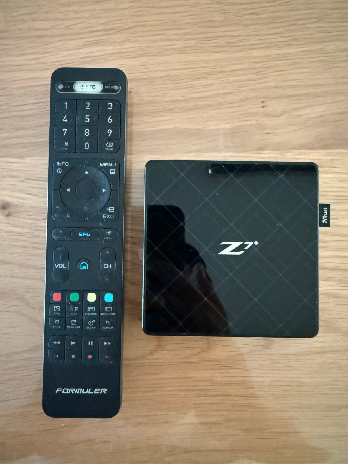 Formuler Z7+ Android TV Box met afstandsbediening, Ophalen, Gebruikt, Decoder