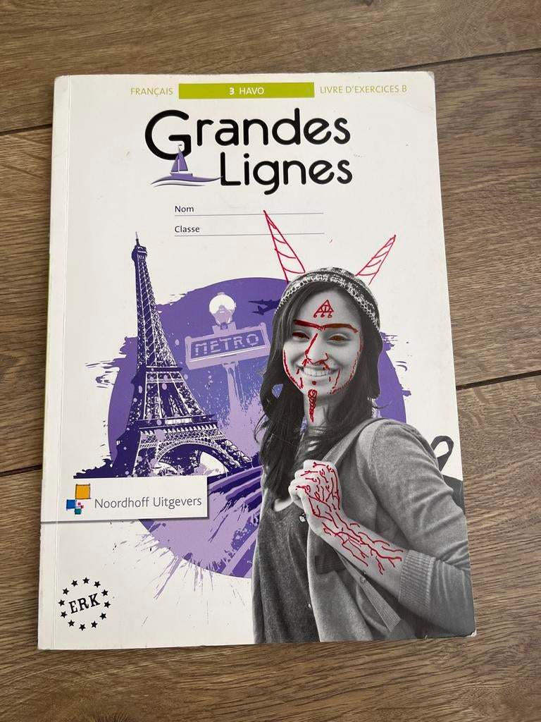Werkboek Frans Grandes Lignes 3 HAVO (ongebruikt), Ophalen of Verzenden, Zo goed als nieuw, Non-fictie