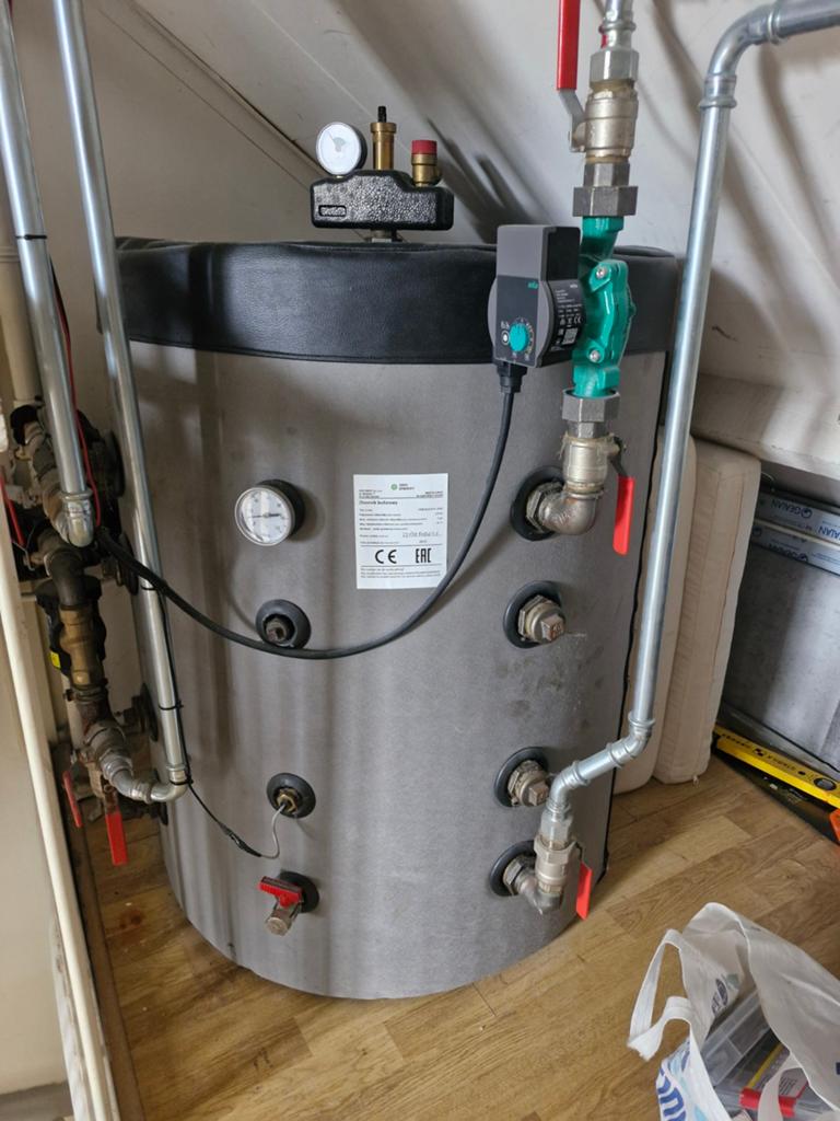 Buffervat 228 liter, Ophalen of Verzenden, Overige typen, 80 cm of meer