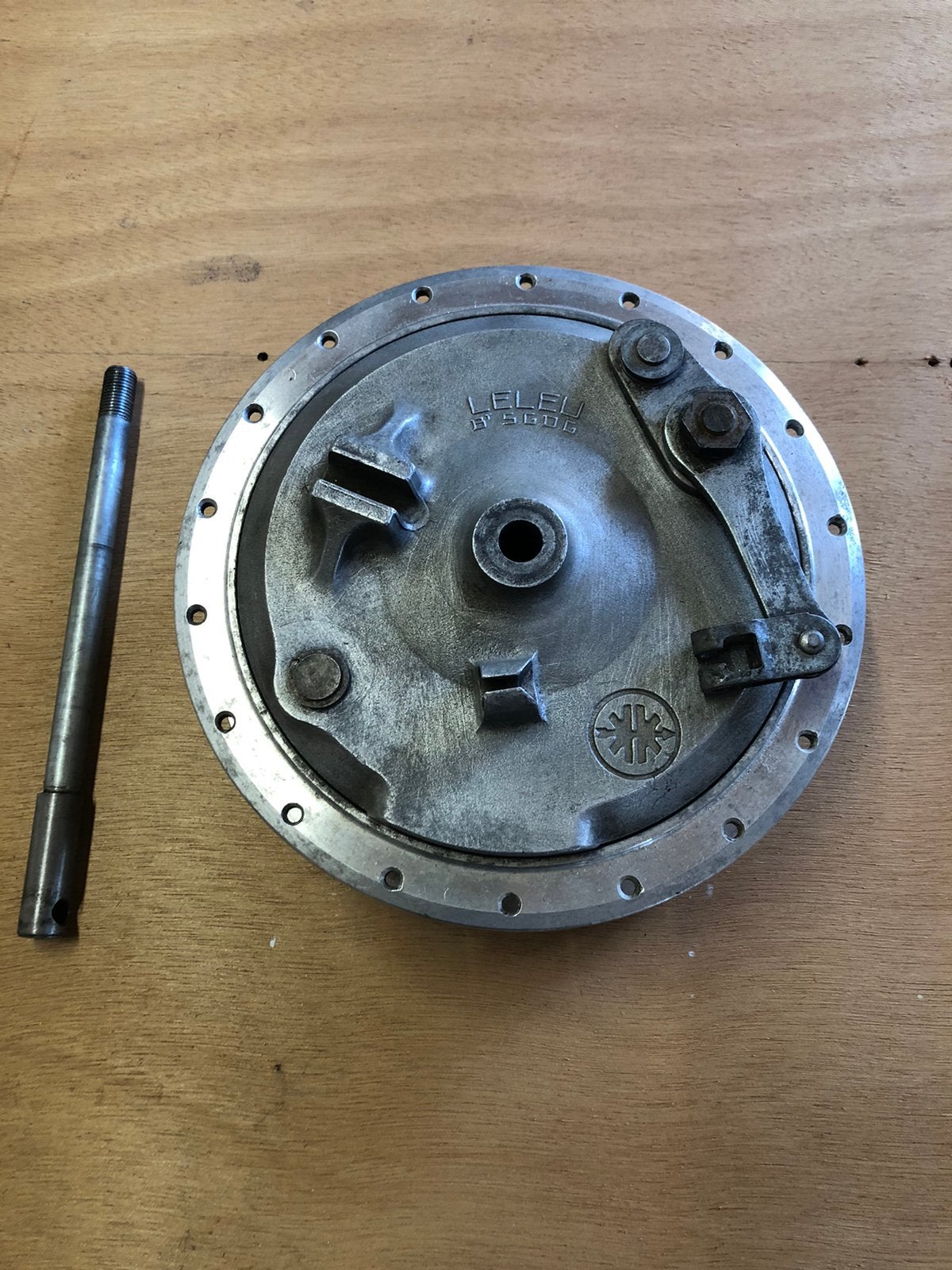 Leleu 160mm voorwiel remnaaf, Fietsen en Brommers, Ophalen of Verzenden, Zo goed als nieuw, Overige typen
