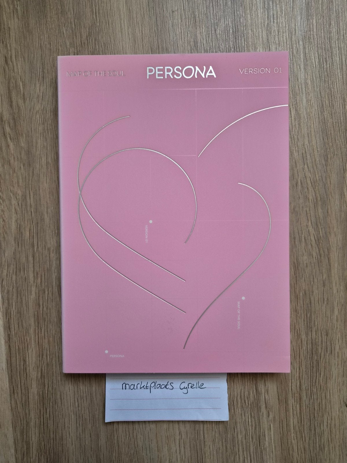 BTS Map of the Soul: Persona Versie 01 (Met Rm fotokaart), Ophalen of Verzenden, Zo goed als nieuw, Album, Gesigneerd