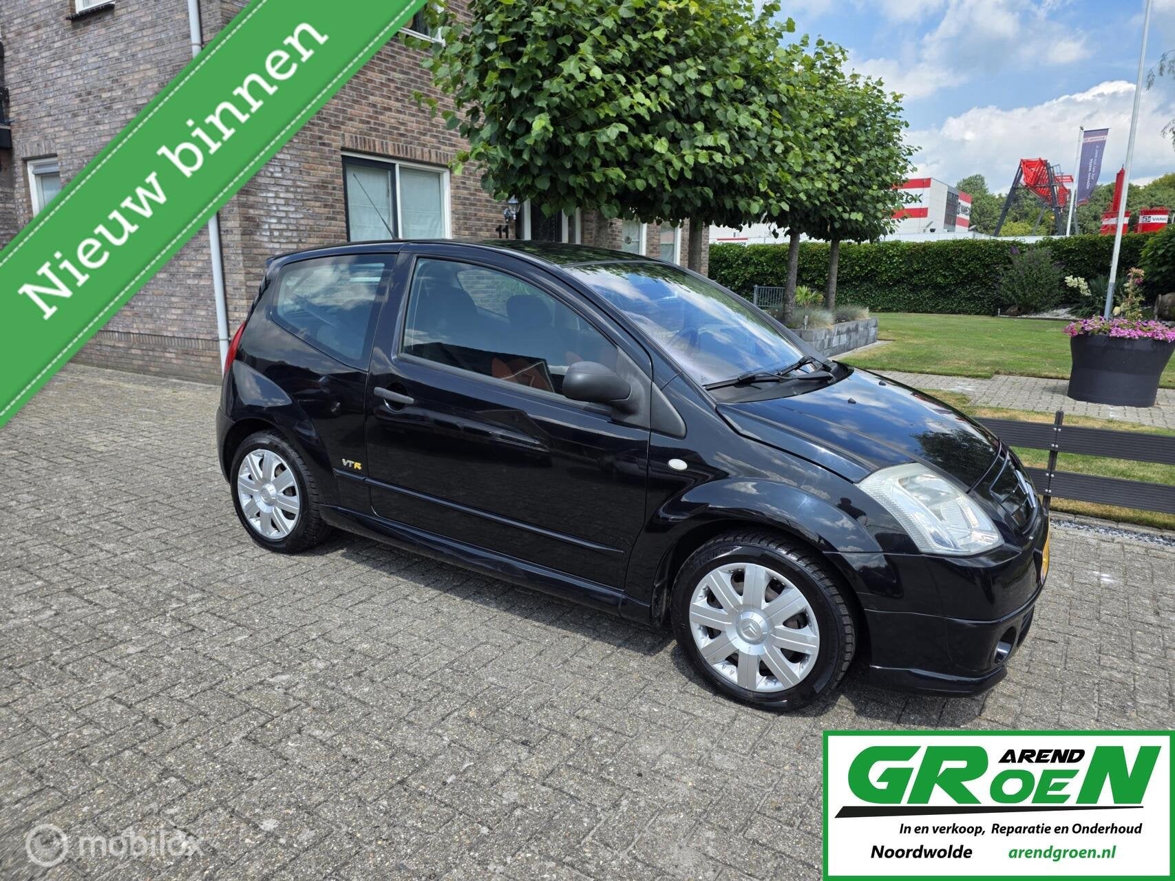 Citroen C2 1.4i VTR met nwe apk, Auto's, Citroën, Voorwielaandrijving, 450 kg, 4 cilinders, 4 stoelen