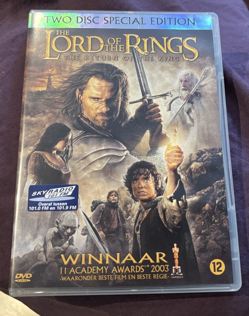 The Lord of the Rings, The Return of the King (DVD), Ophalen of Verzenden, Zo goed als nieuw, Overige typen