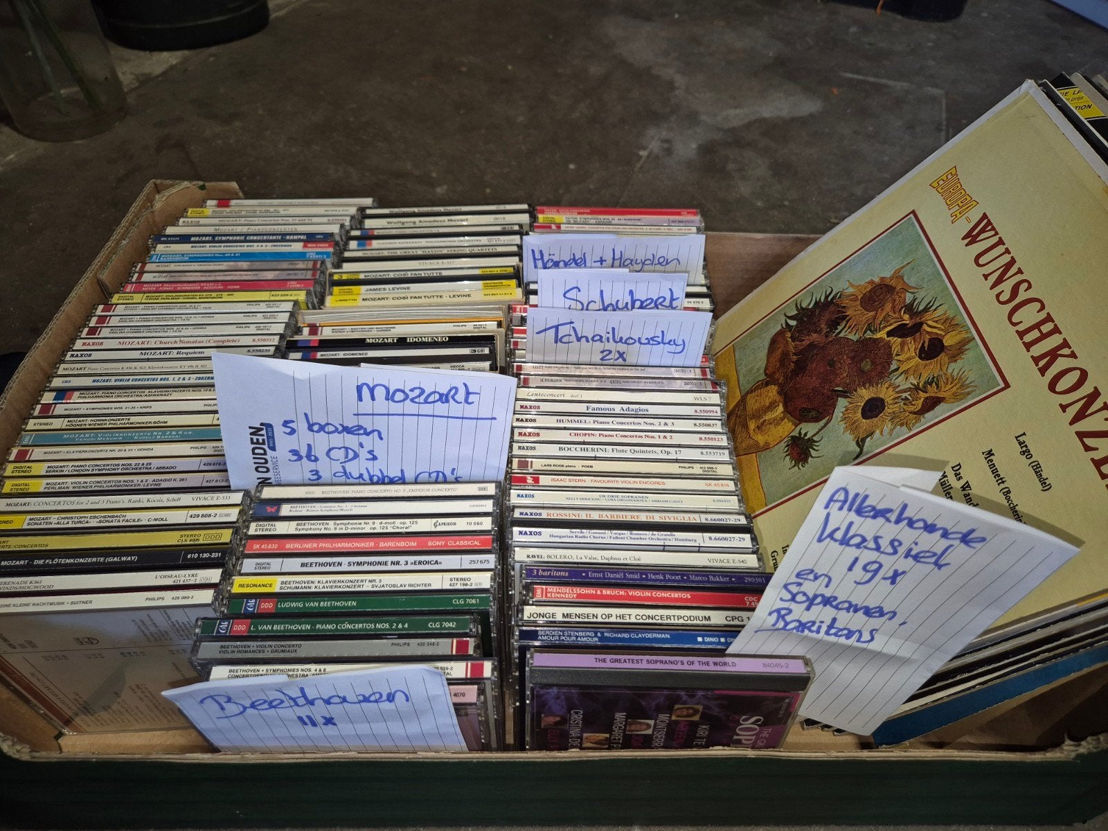 Collectie klassieke muziek CD's: Mozart, Beethoven e.a., Ophalen, Gebruikt, Speciale editie, Overige typen