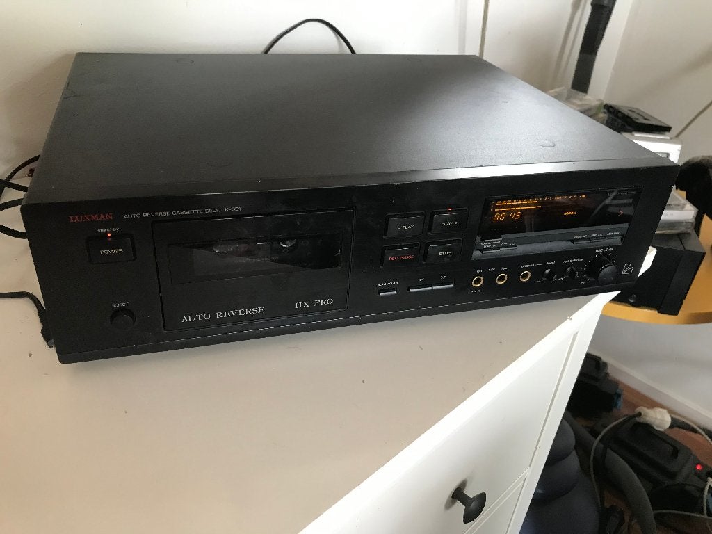 Luxman cassette deck K351 auto reverse, Audio, Tv en Foto, Cassettedecks, Ophalen of Verzenden, Enkel, Overige merken