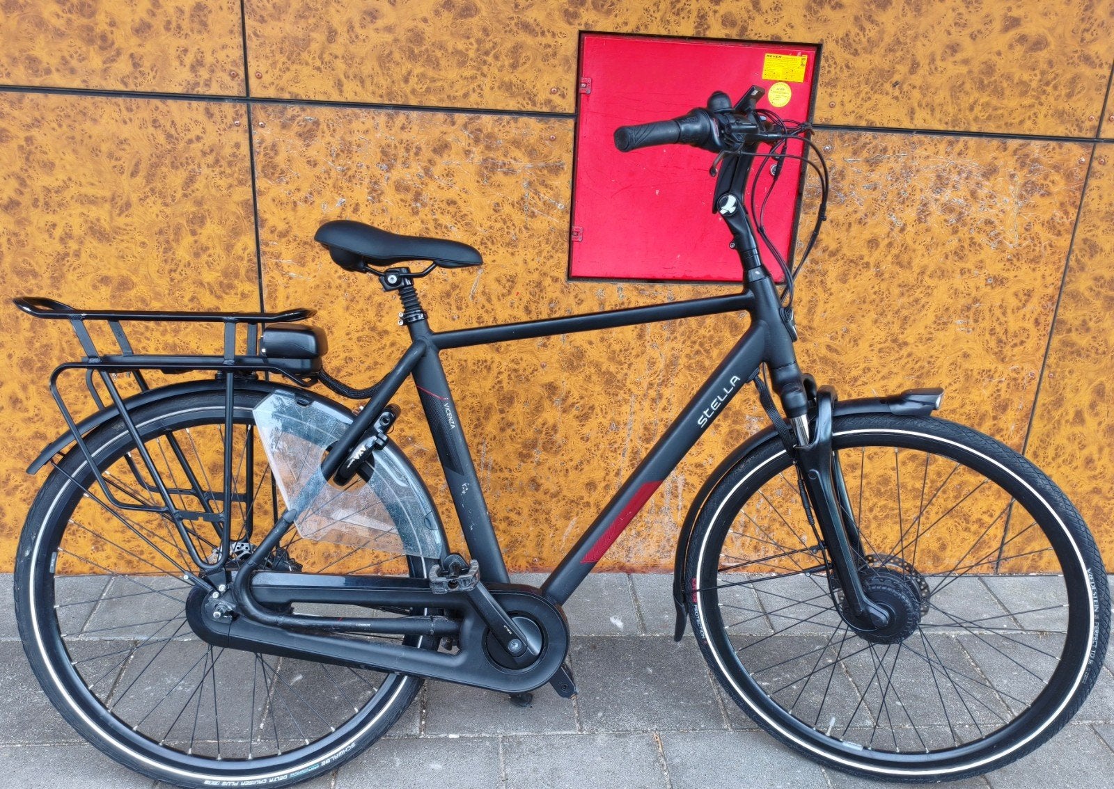 Stella Vicenza elektrische fiets herenfiets, Versnellingen, Zo goed als nieuw, 57 tot 61 cm, Schijfrem