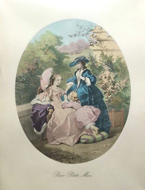 Franse illustraties / prenten, Ophalen of Verzenden, Zo goed als nieuw, Voor 1940, Prent