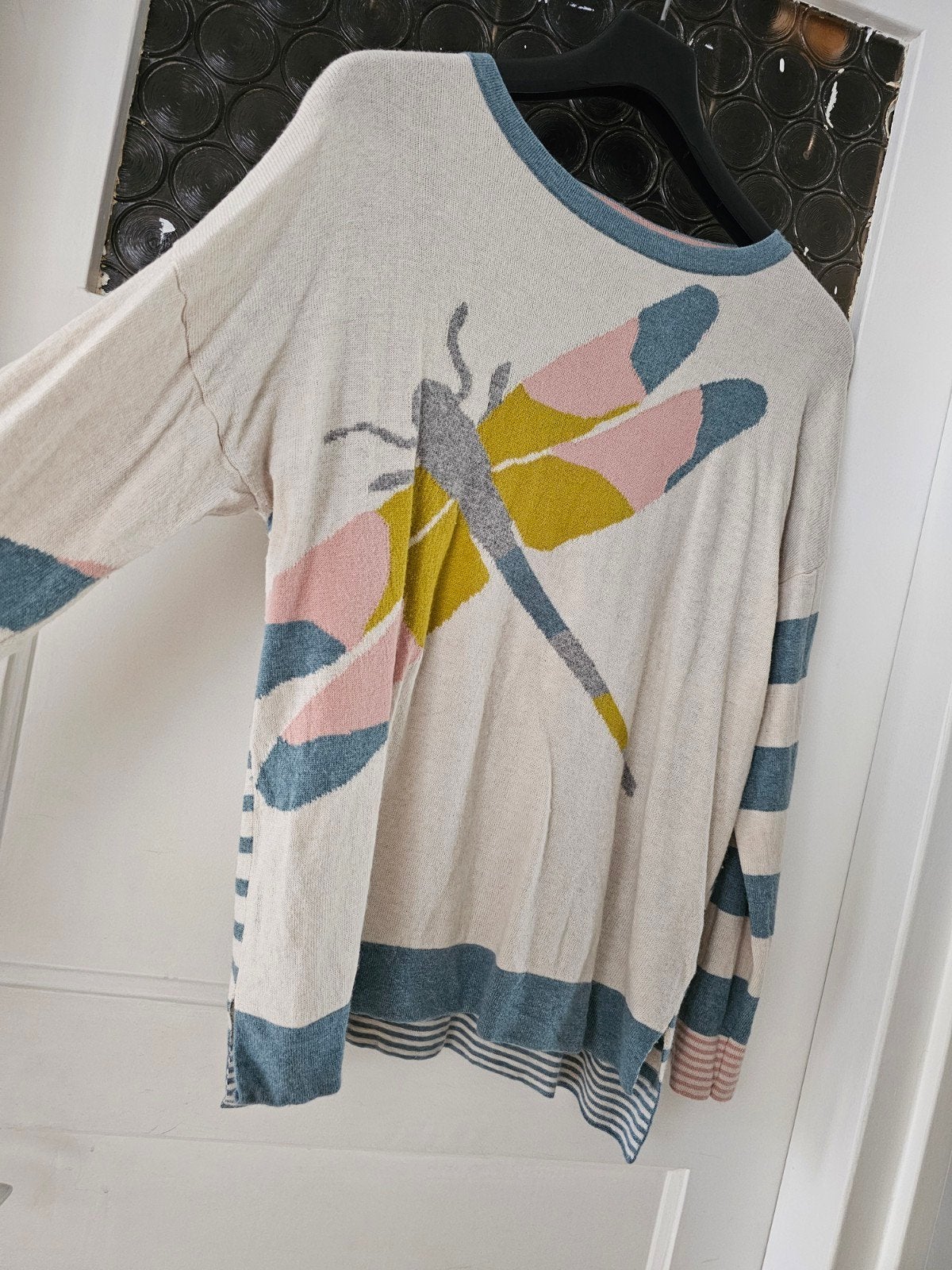 White Stuff trui met libelle print, maat 42 (L), Kleding | Dames, Ophalen, Meerkleurig, White Stuff, Maat 42/44 (L)