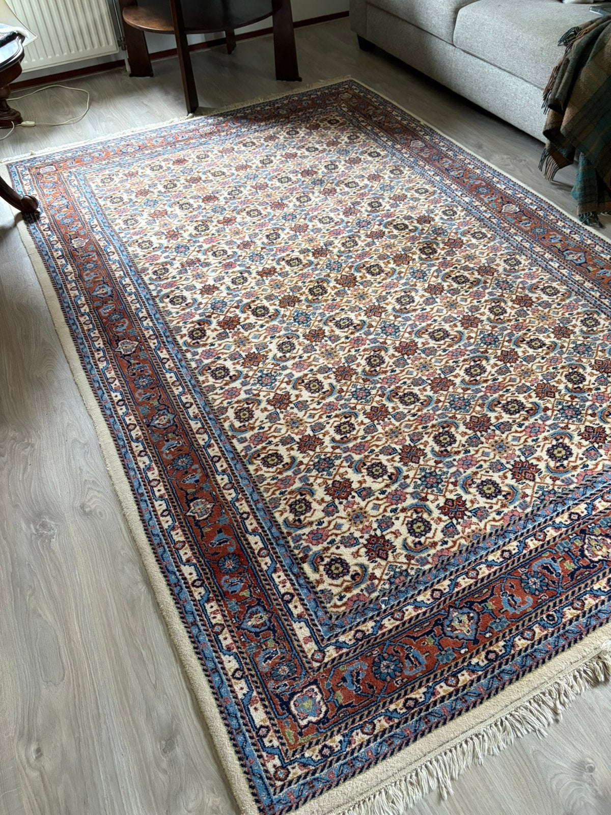 Handgeknoopt Perzisch tapijt 200 x 300 cm – wol – uitstekend, Huis en Inrichting, Stoffering | Tapijten en Kleden, Ophalen, Zo goed als nieuw
