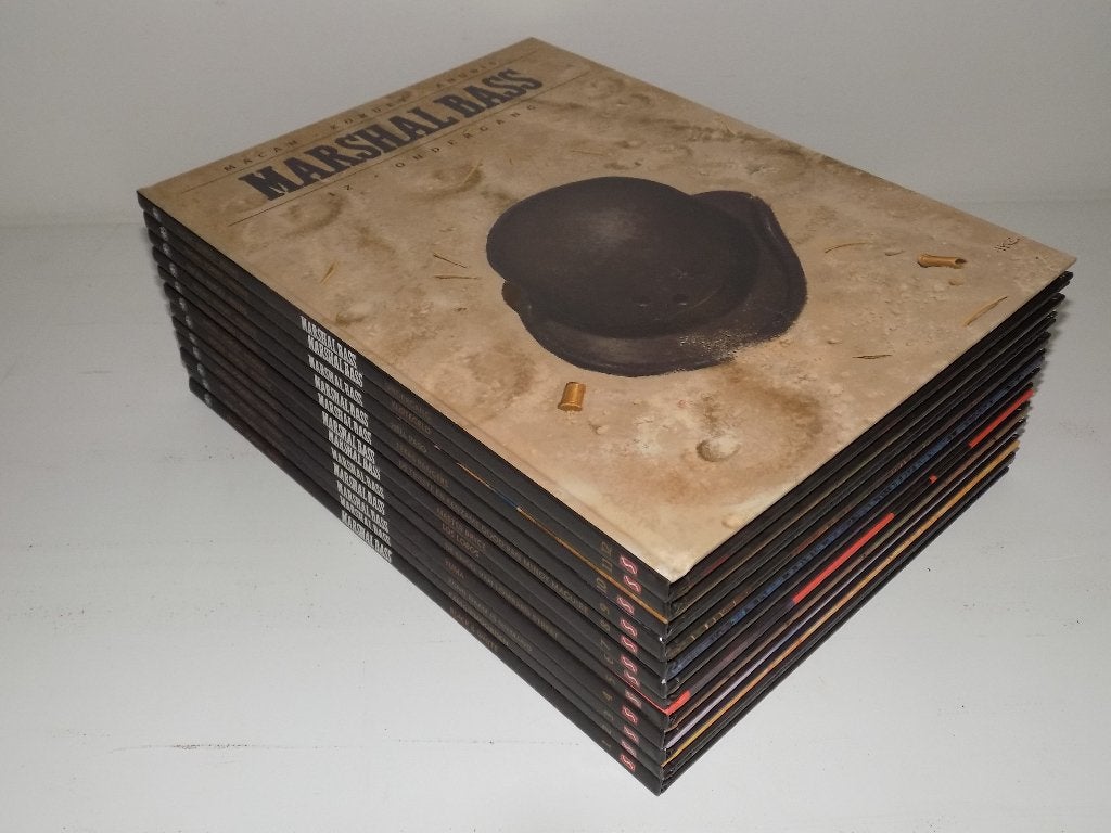 Marshal Bass ~ Complete serie hardcovers 1 t/m 12, Complete serie of reeks, Ophalen of Verzenden, Zo goed als nieuw