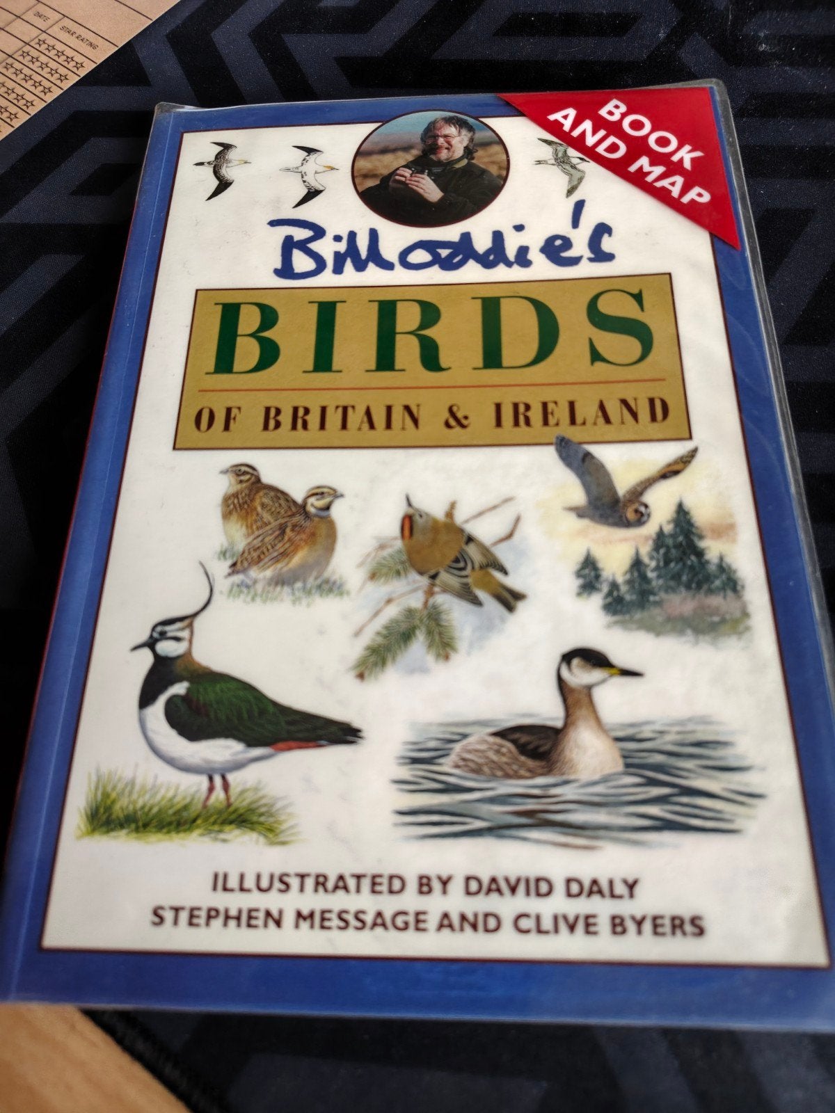 Bill Oddie's birds of britain & Ireland 2001 Book and Map, Zo goed als nieuw, Vogels, Bill Oddie, Ophalen of Verzenden