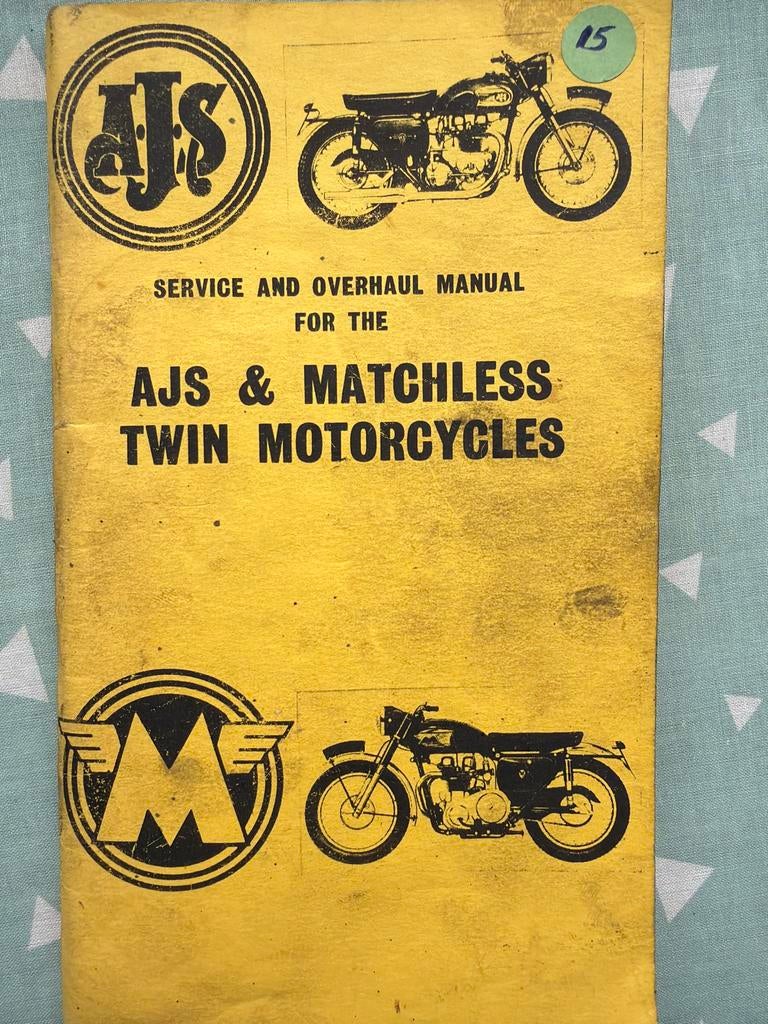 Service manual AJS & Matchless Twin Motorcycles, Ophalen of Verzenden, Overige merken