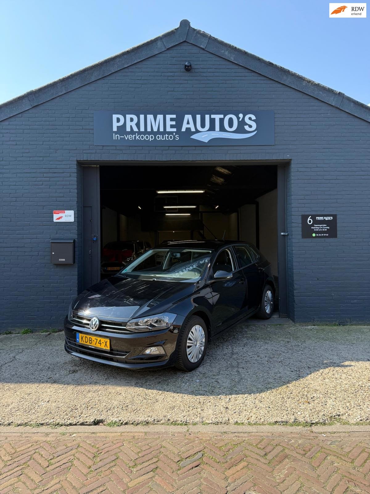 Volkswagen POLO 1.0 TSI Cruise Control| Stoelverw | Airco 20, Voorwielaandrijving, Stof, Gebruikt, Bedrijf