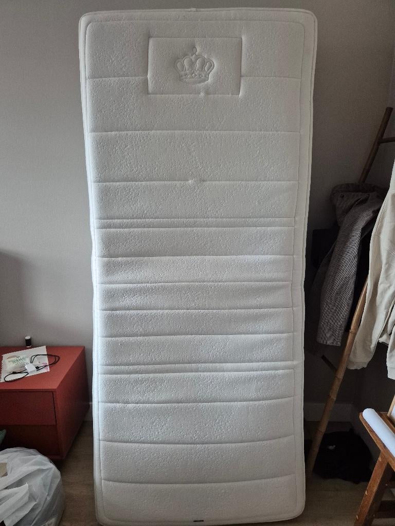 Twee Auping matrassen 90x210, Ophalen, Gebruikt, 90 cm, Eenpersoons