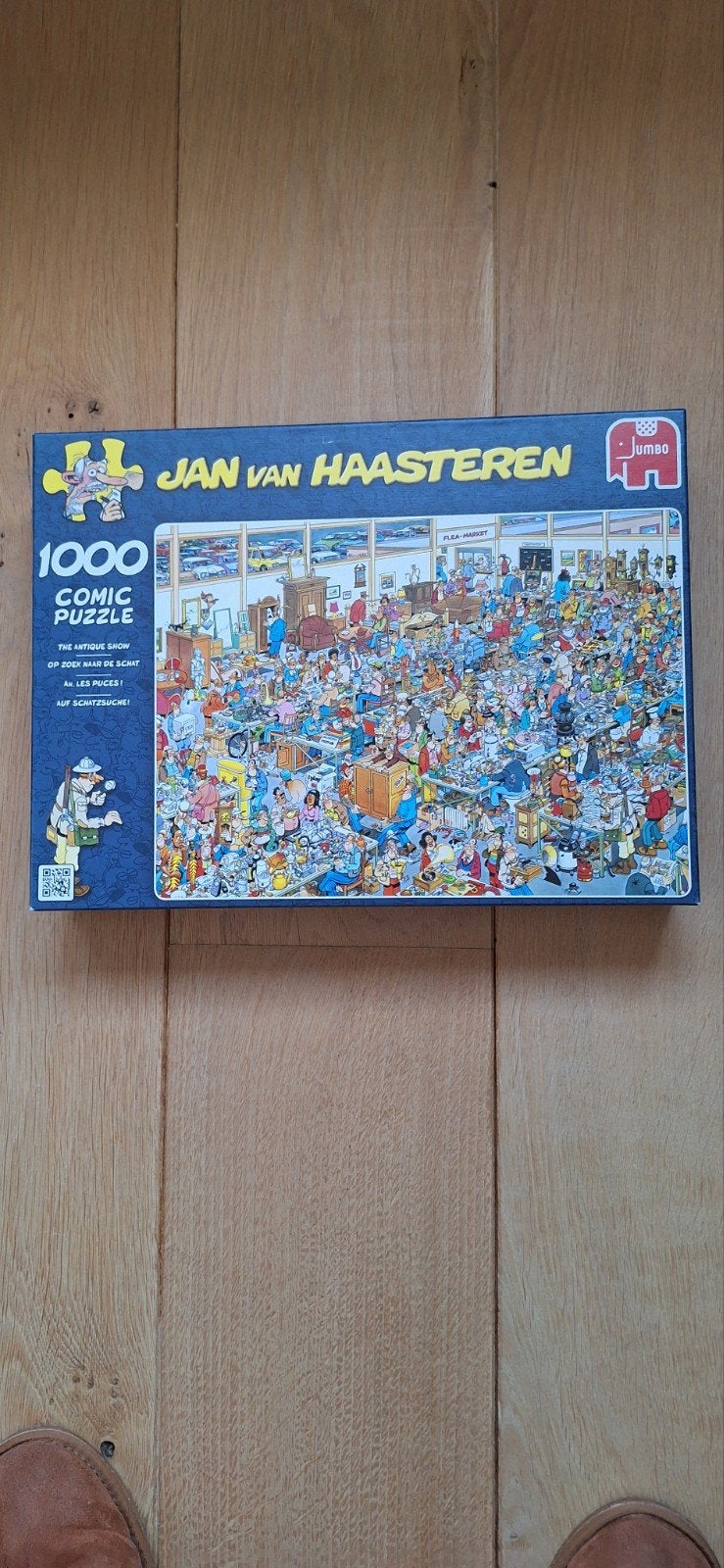 Jan van Haasteren puzzel., Hobby en Vrije tijd, Ophalen, 500 t/m 1500 stukjes, Zo goed als nieuw