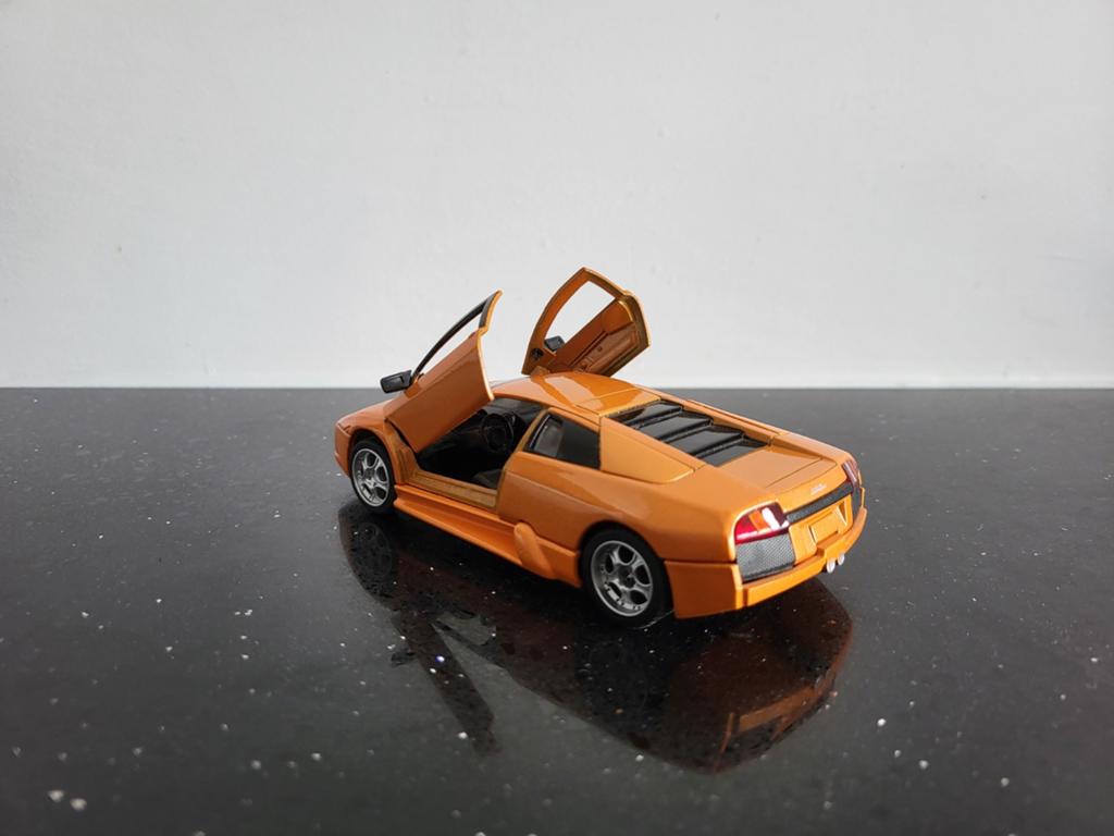 Lamborghini Murcielago Oranje 1/32 NewRay, Ophalen of Verzenden, Zo goed als nieuw, Auto, Overige merken