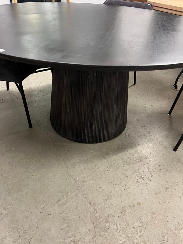 Zwarte ronde eetkamertafel, Ophalen, ., ., .