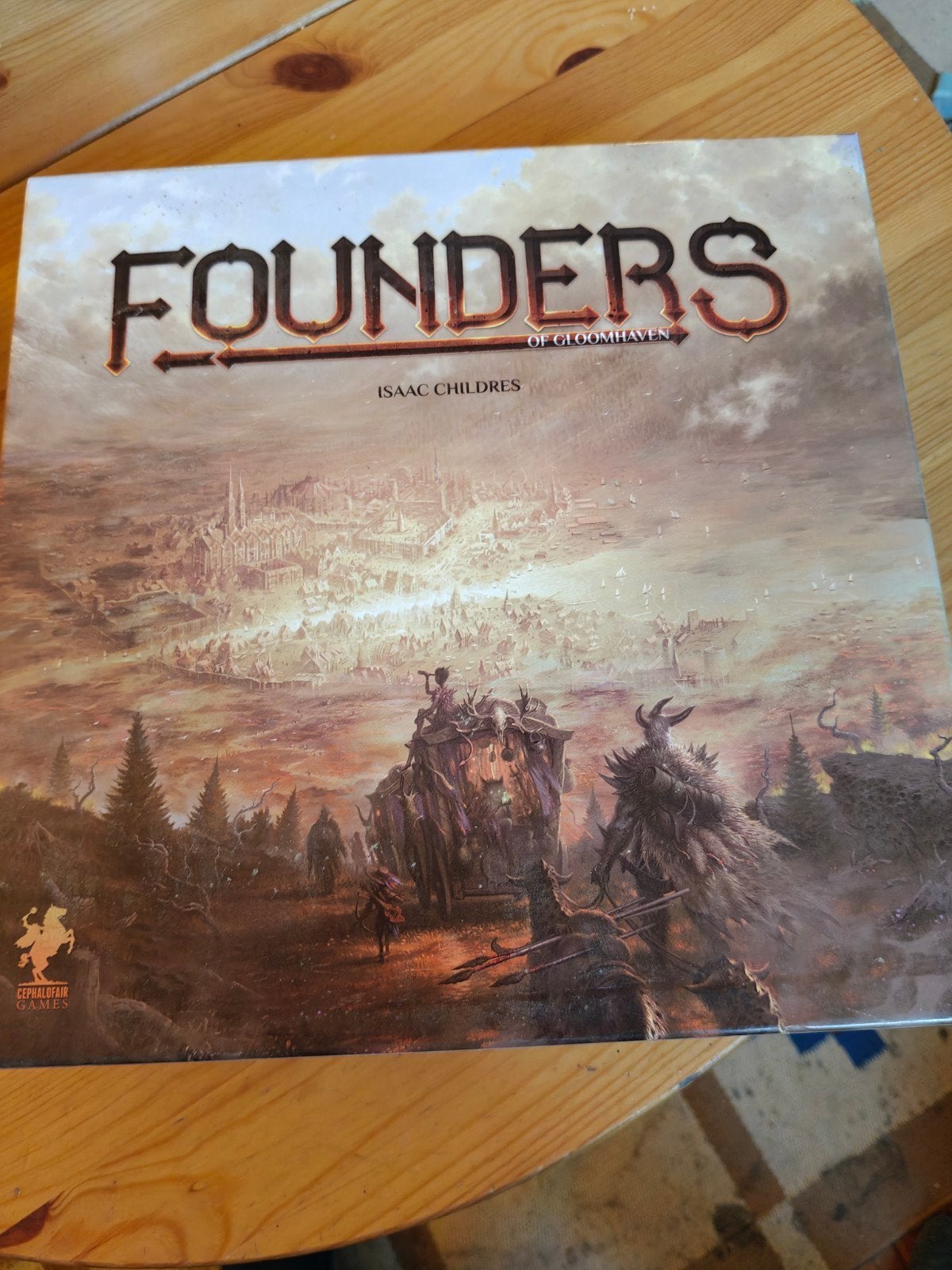 Kickstarter editie! Founders of Gloomhaven Bordspel - Strate, Hobby en Vrije tijd, Een of twee spelers, Ophalen of Verzenden, Zo goed als nieuw