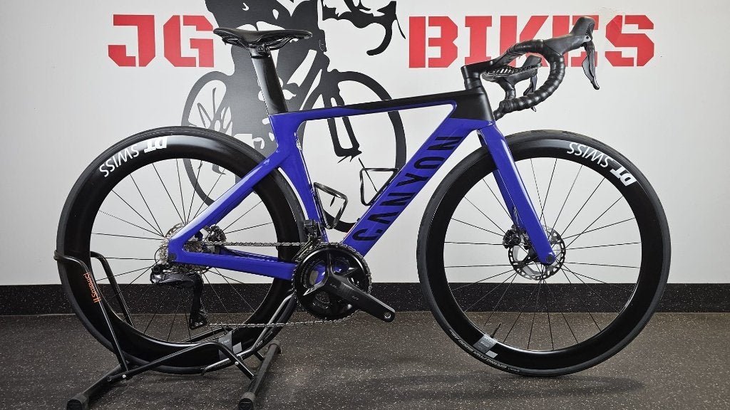Racefiets Canyon Aeroad CF SLX 8 Disc*Di2*Carbonwielen*, Fietsen en Brommers, 28 inch, Carbon, Zo goed als nieuw, Meer dan 20 versnellingen