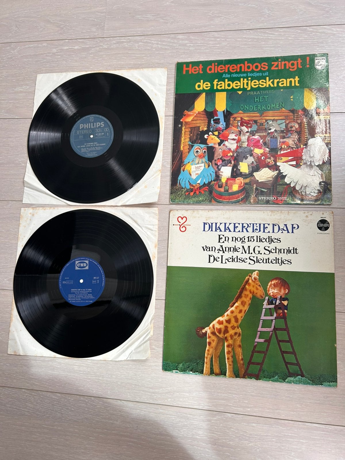 Vintage LP dikkertje dap & de fabeltjeskrant, Cd's en Dvd's, Ophalen of Verzenden, Zo goed als nieuw